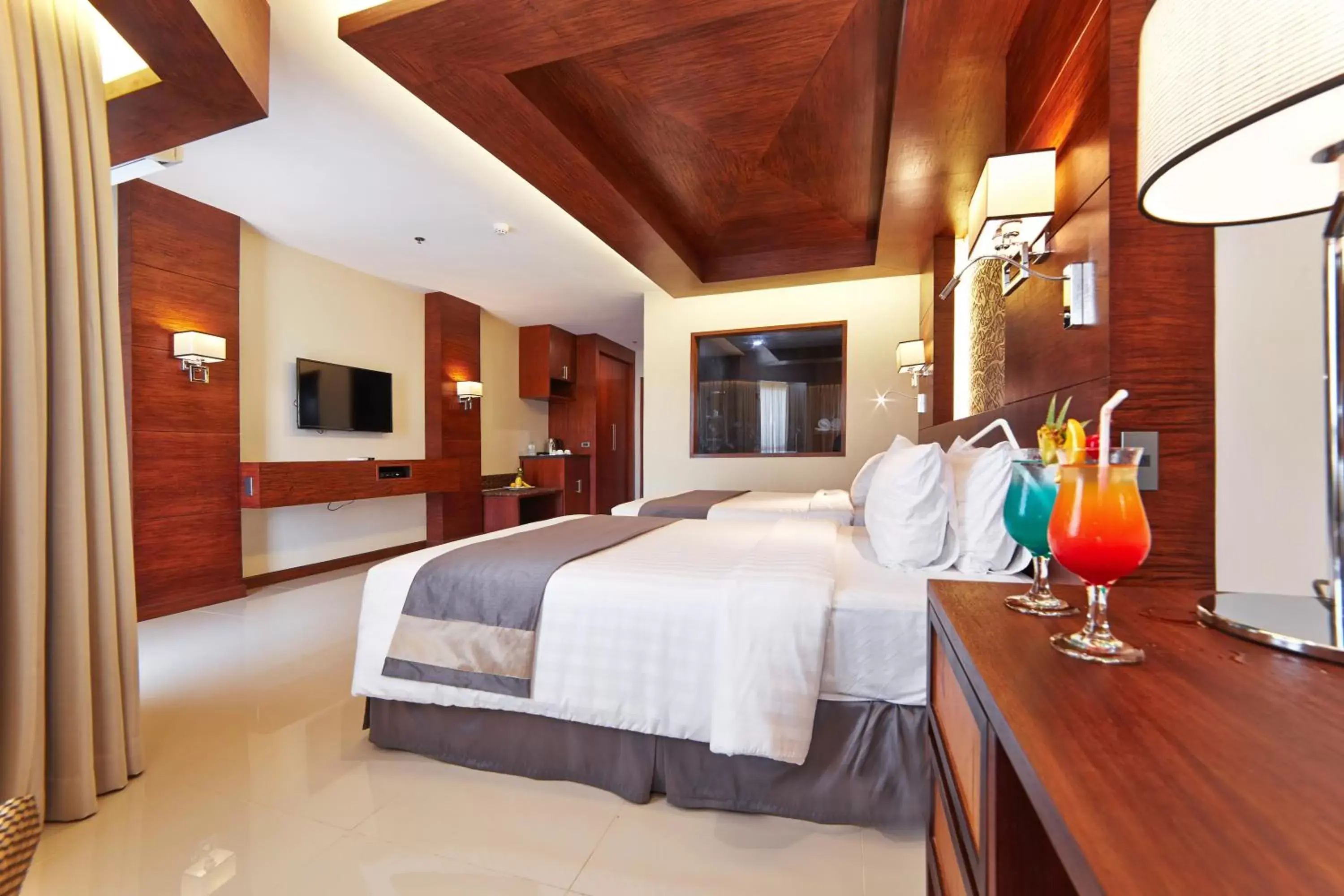 Bedroom, Bed in Cebu White Sands Resort and Spa Bedroom, Bed in Cebu White Sands Resort and Spa