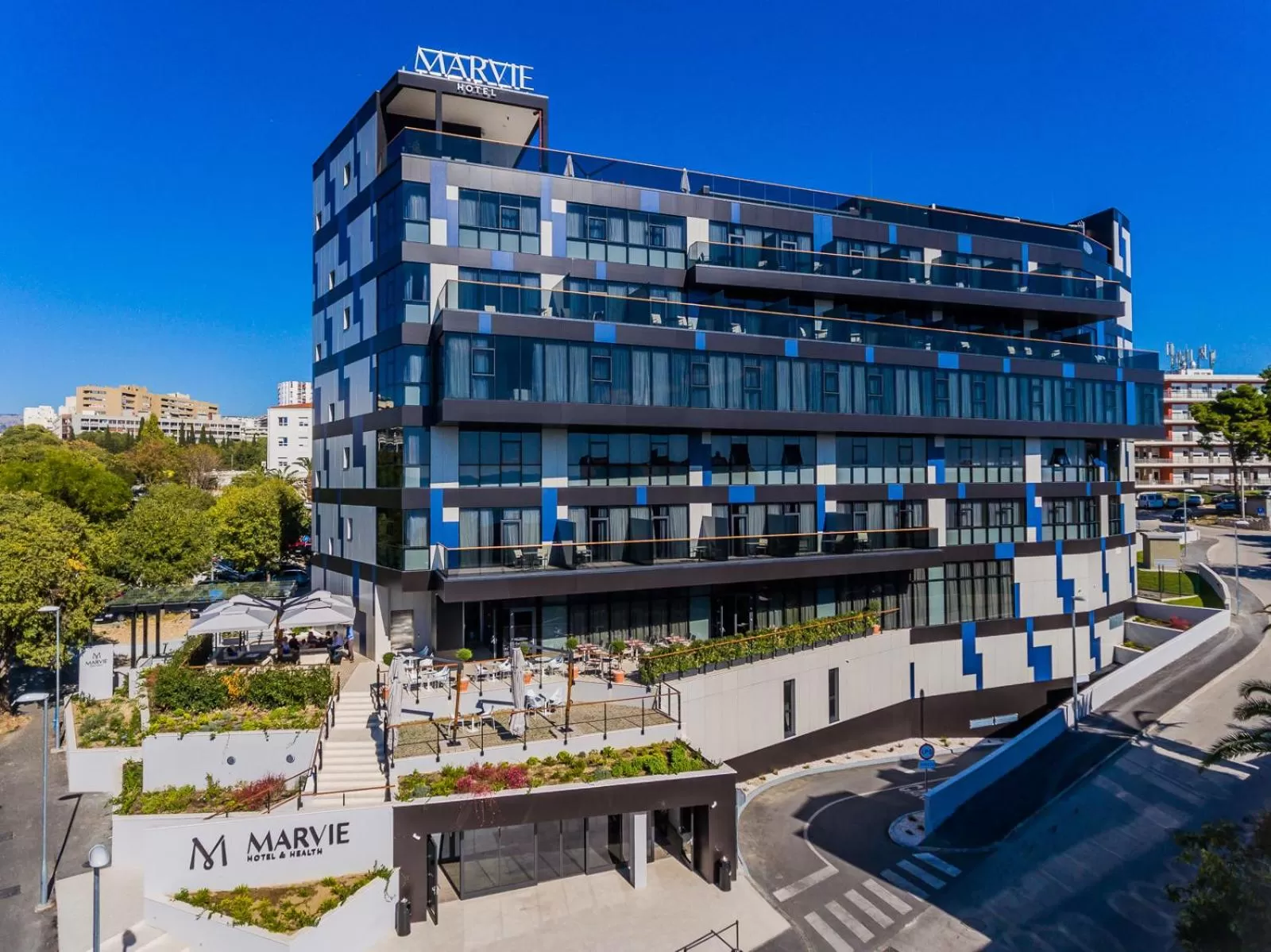 Property building in Marvie Hotel & Health