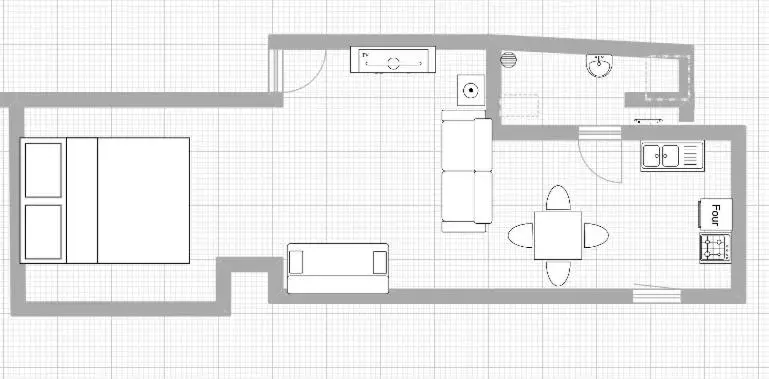 Floor Plan in LA PETITE VICTOIRE & l'HYPERCENTRE