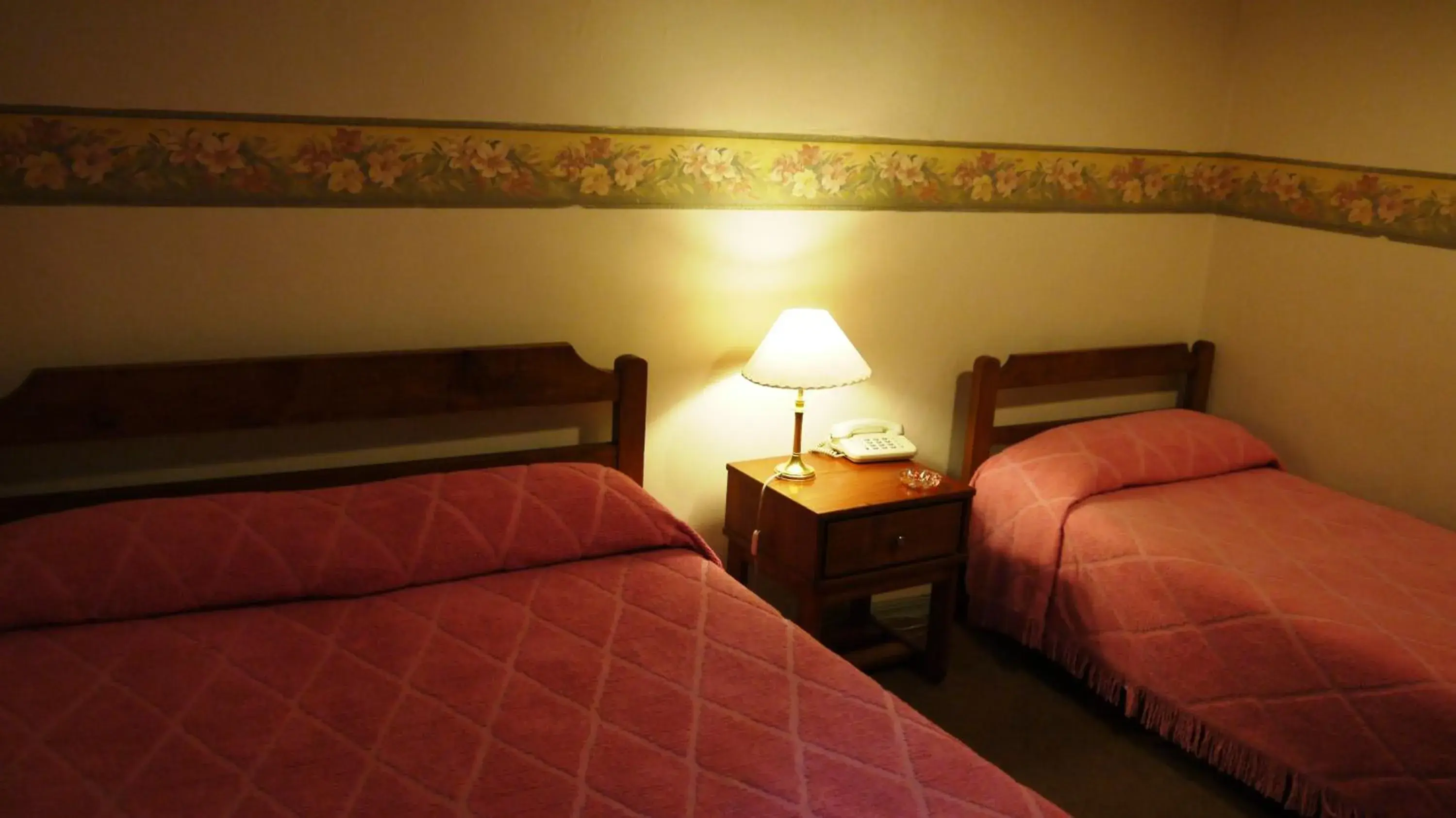 Decorative detail, Bed in Hotel Gran Sarmiento