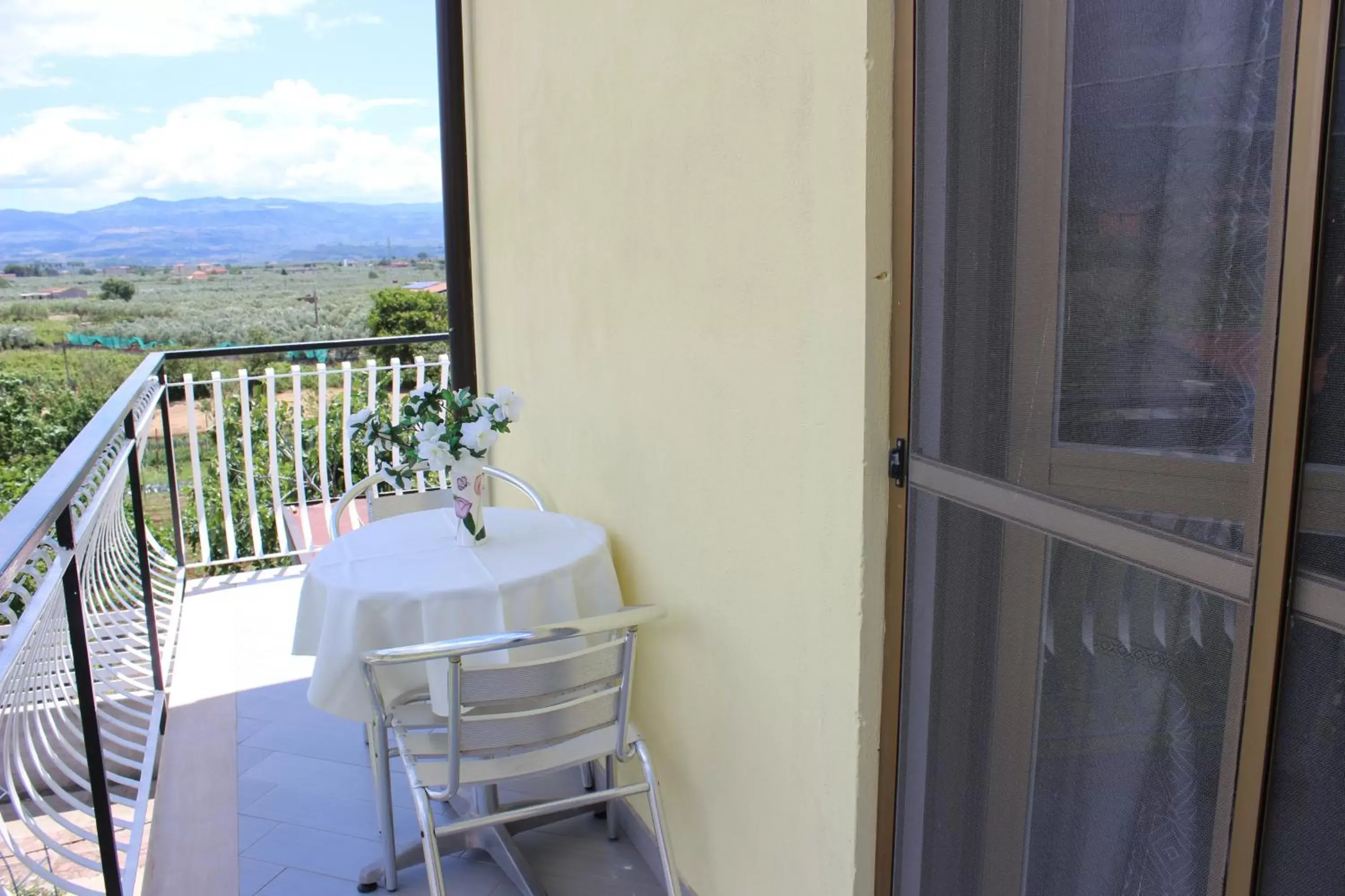Balcony/Terrace in B&B La Vigna