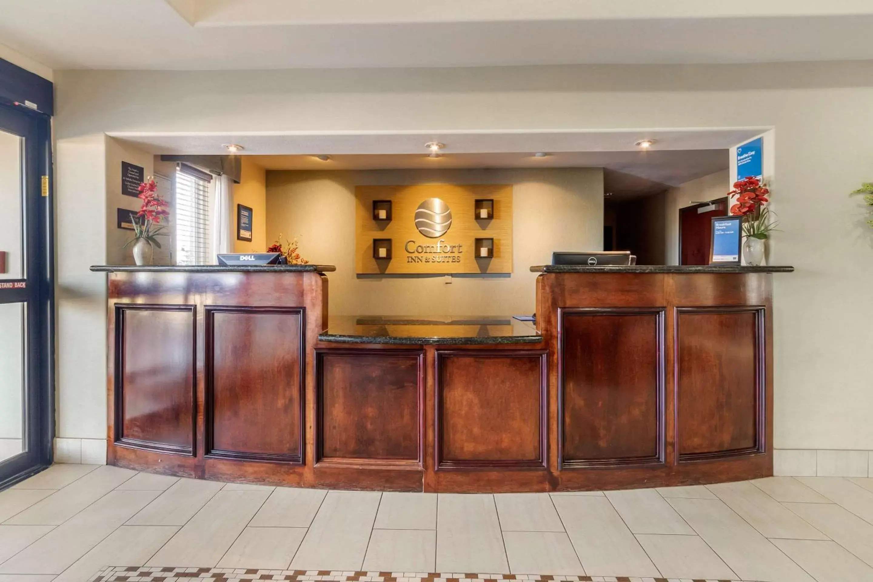 Lobby or reception in Comfort Inn & Suites Perry I-35 Lobby or reception in Comfort Inn & Suites Perry I-35