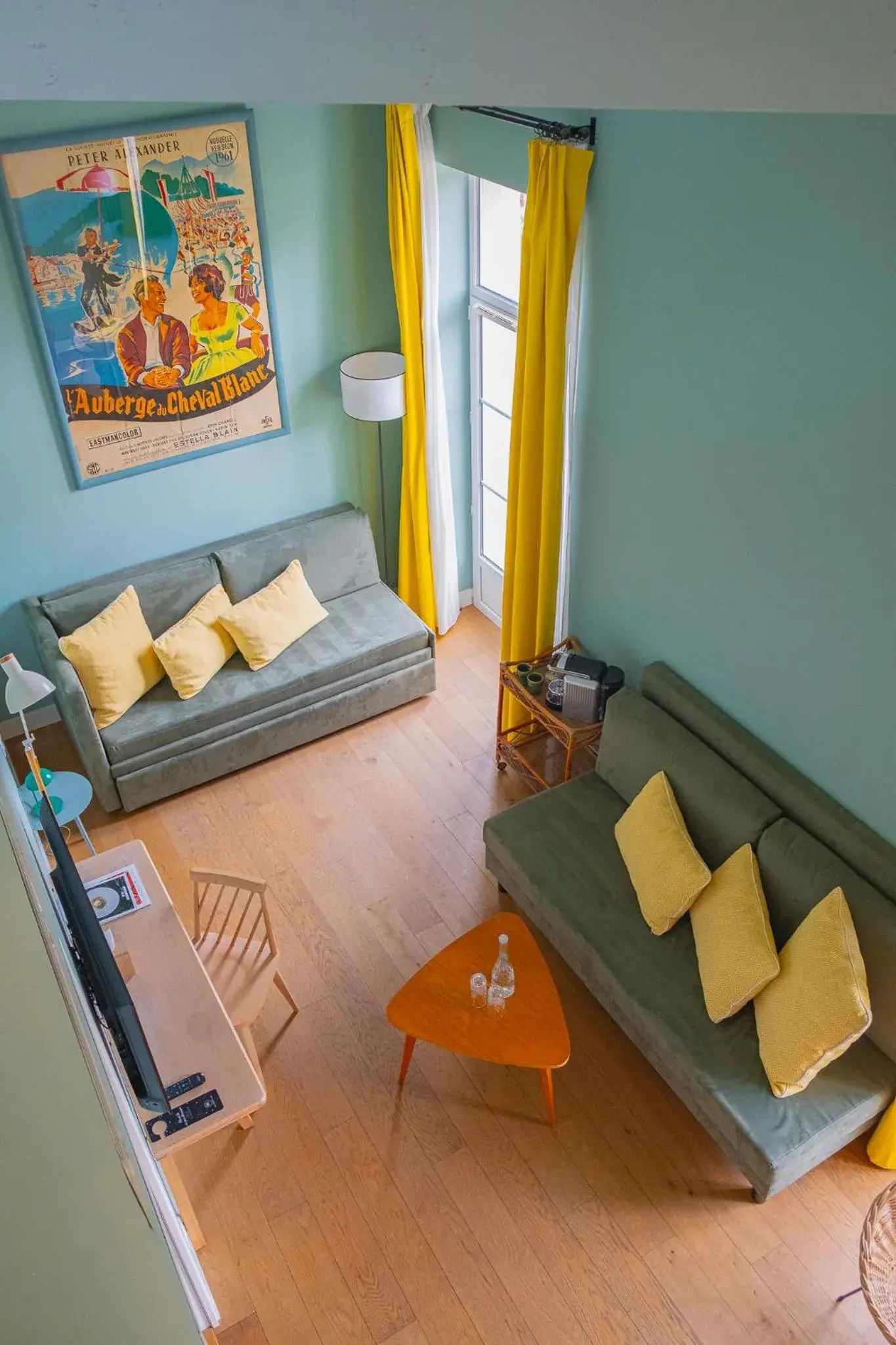 Living room, Seating Area in Hôtel Le Saint Christophe