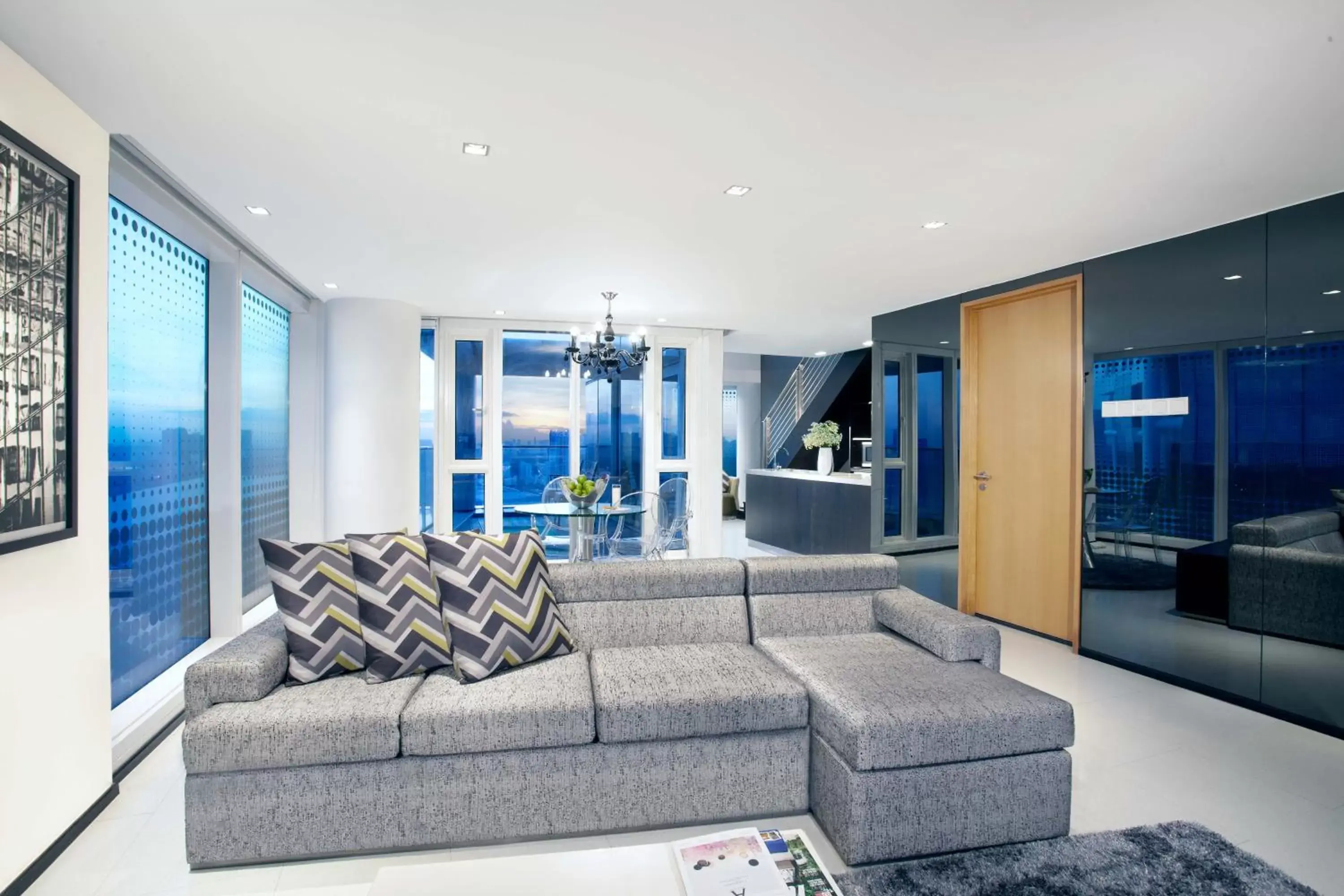 Living room in Citadines Fusionopolis Singapore Living room in Citadines Fusionopolis Singapore