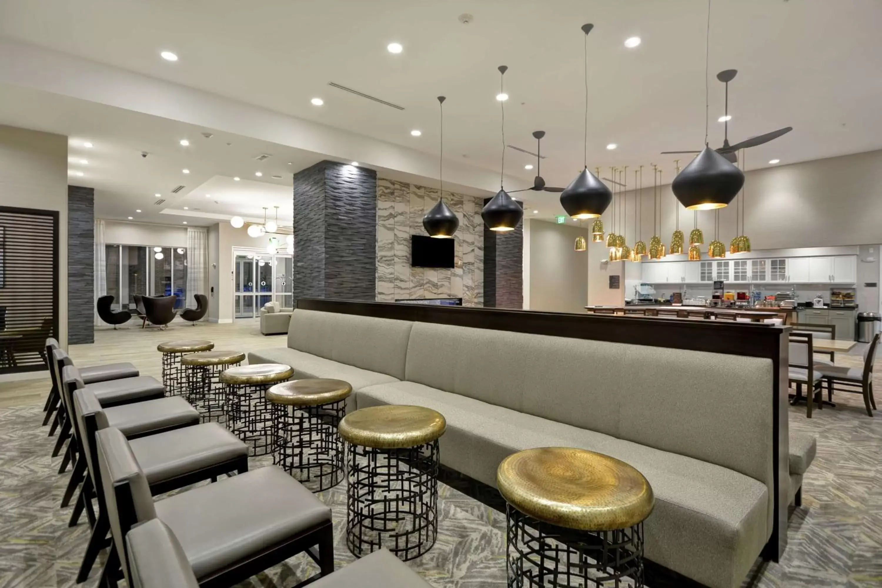 Lobby or reception, Restaurant/Places to Eat in Homewood Suites by Hilton Raleigh Cary I-40