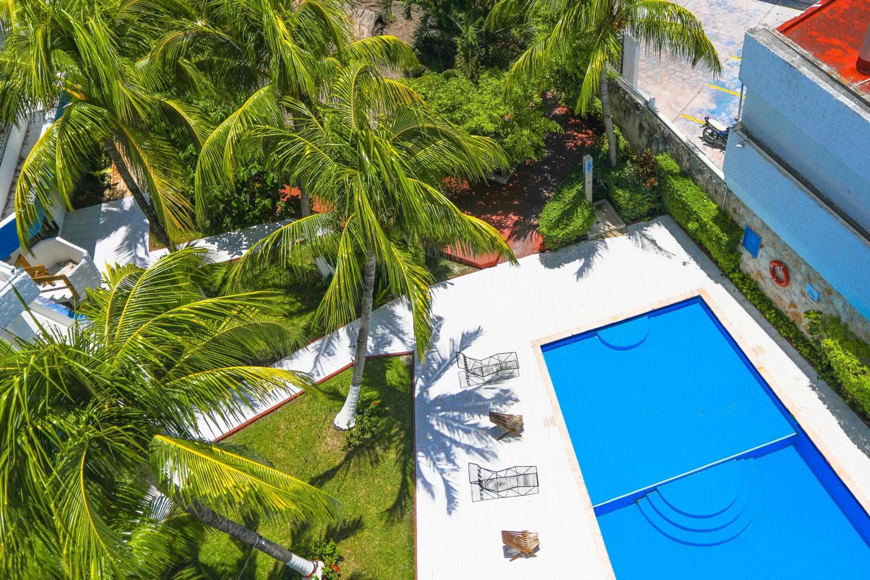 Pool View in Hotel Caribe Internacional Cancun