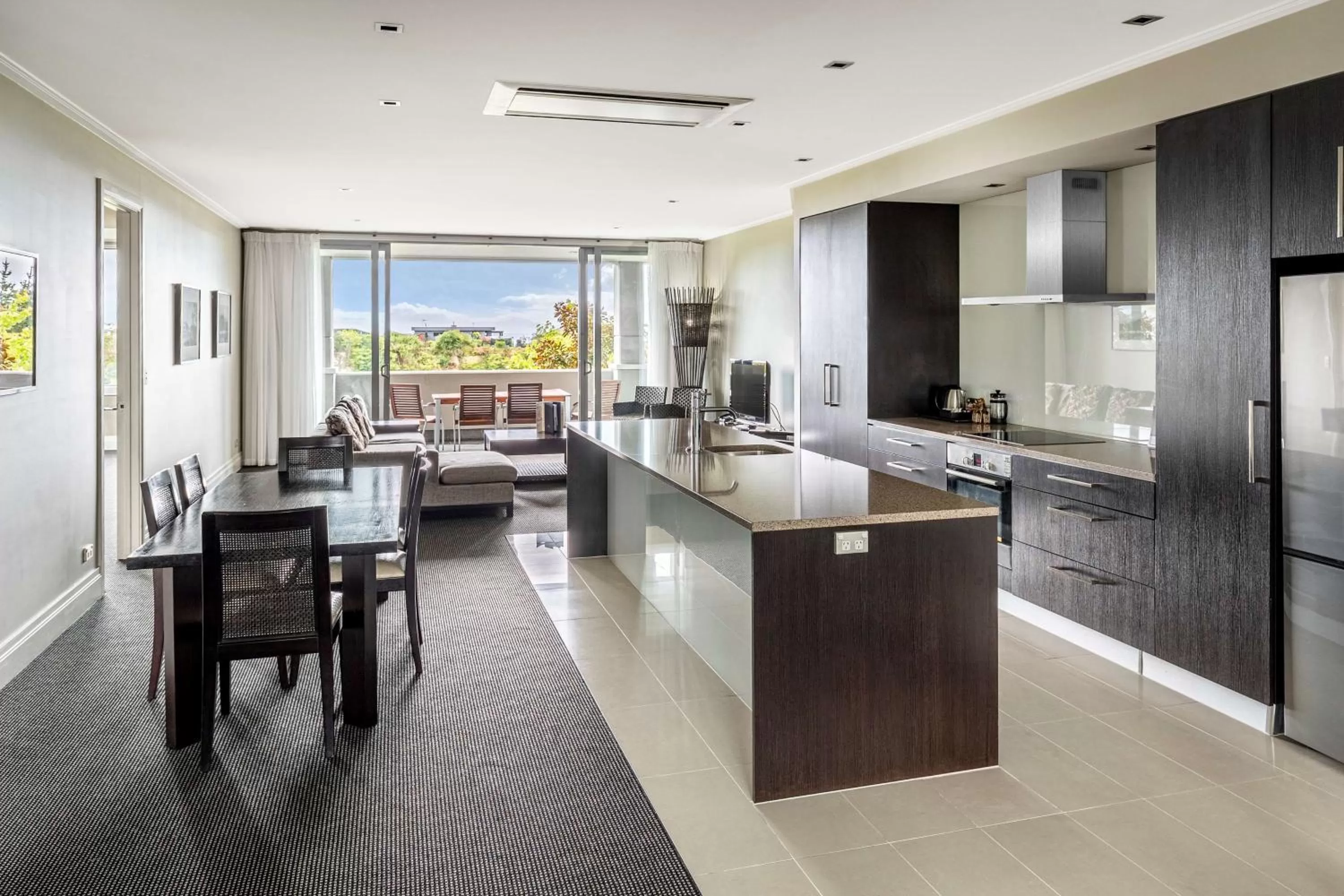 Kitchen or kitchenette in Hilton Lake Taupo