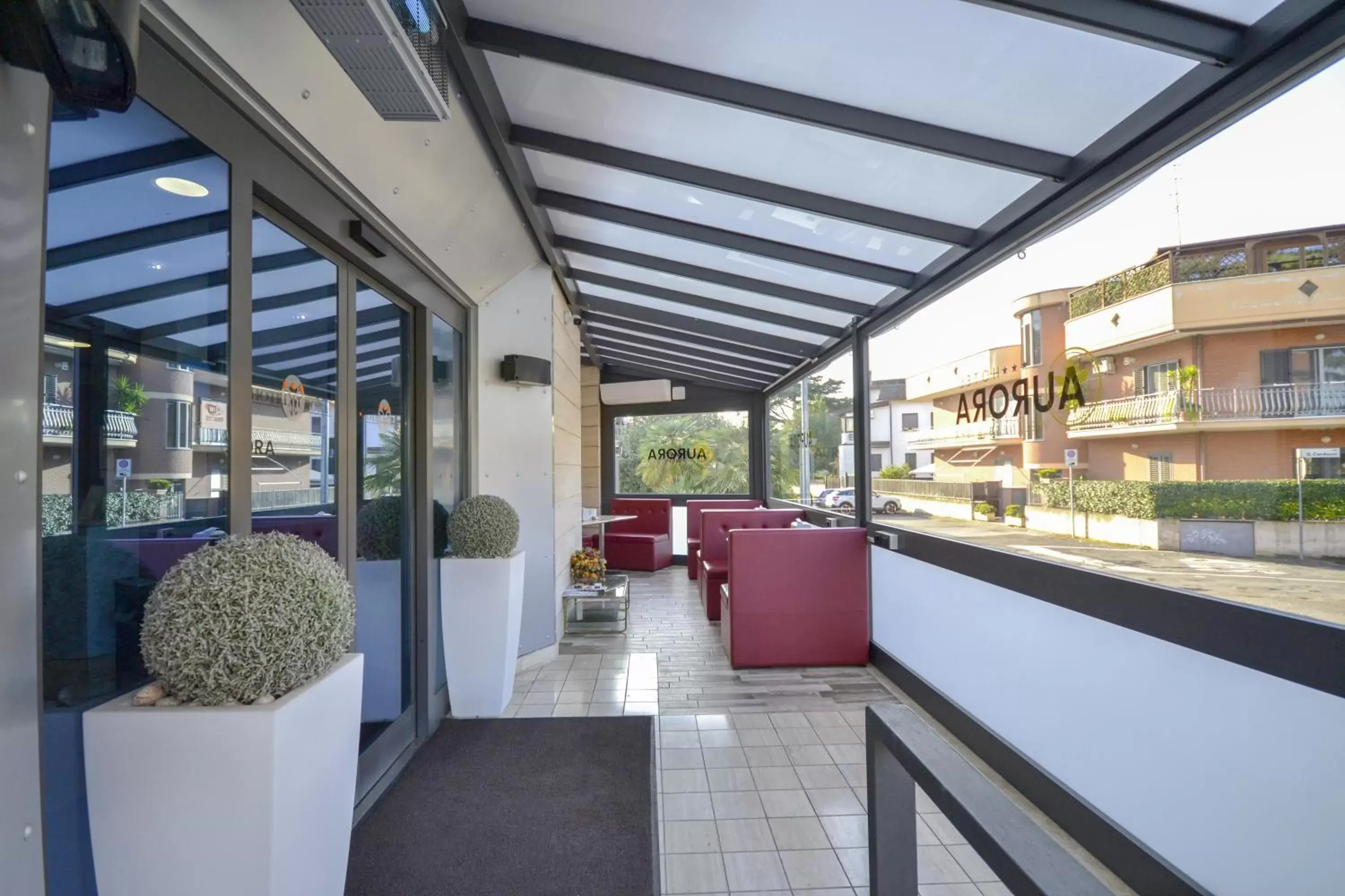 Lounge or bar in Hotel Aurora Lounge or bar in Hotel Aurora