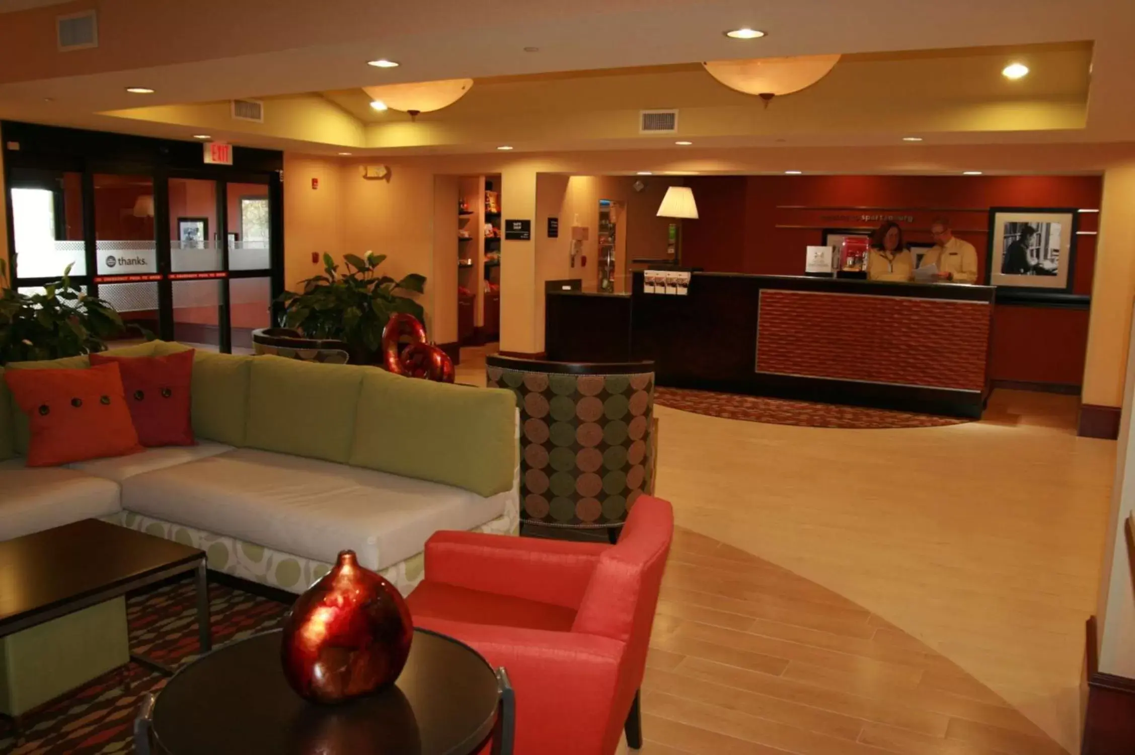 Lobby or reception, Lobby/Reception in Hampton Inn & Suites Spartanburg-I-26-Westgate Mall