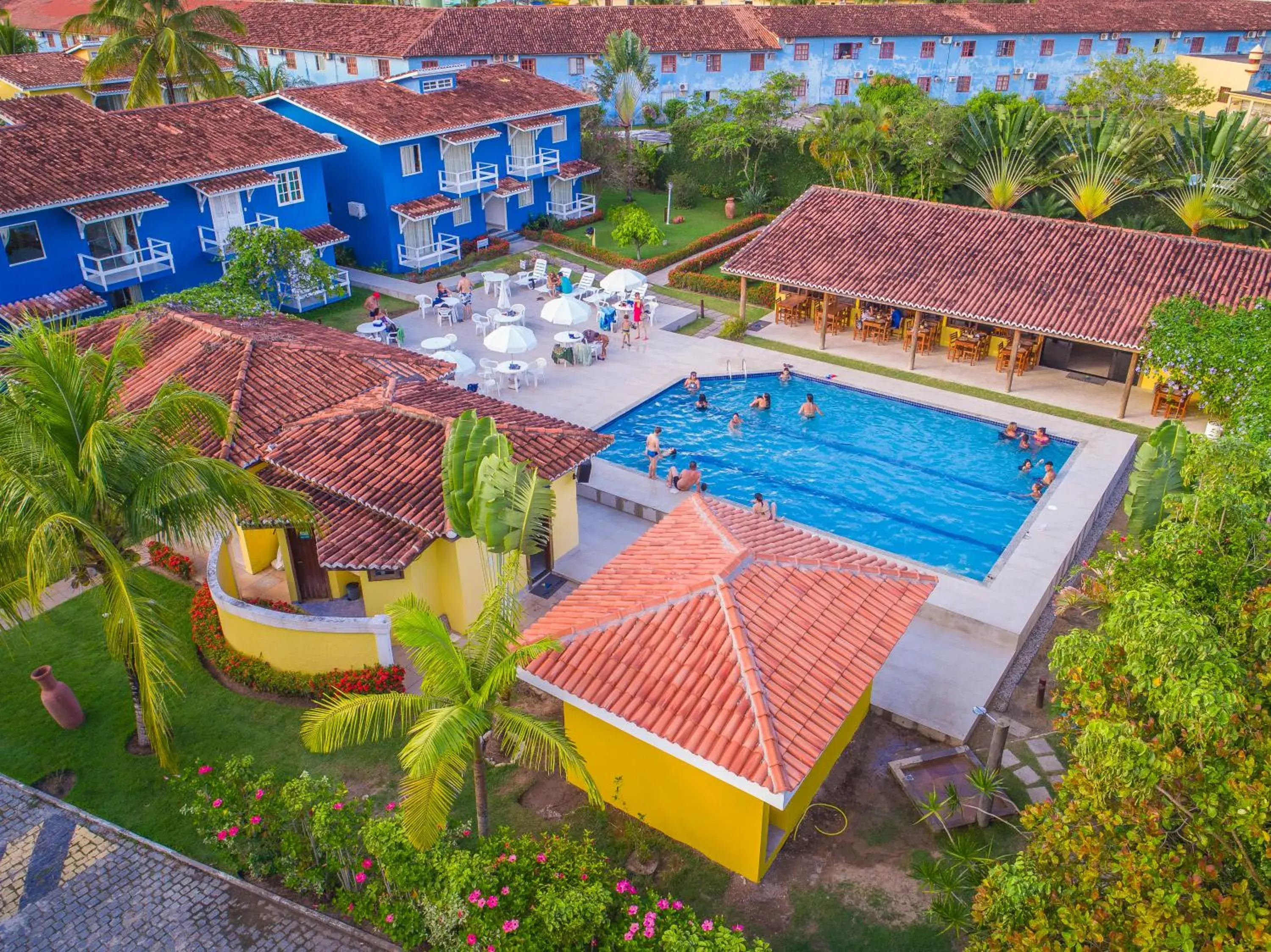 Bird's eye view, Bird's-eye View in Atlantida Park Hotel