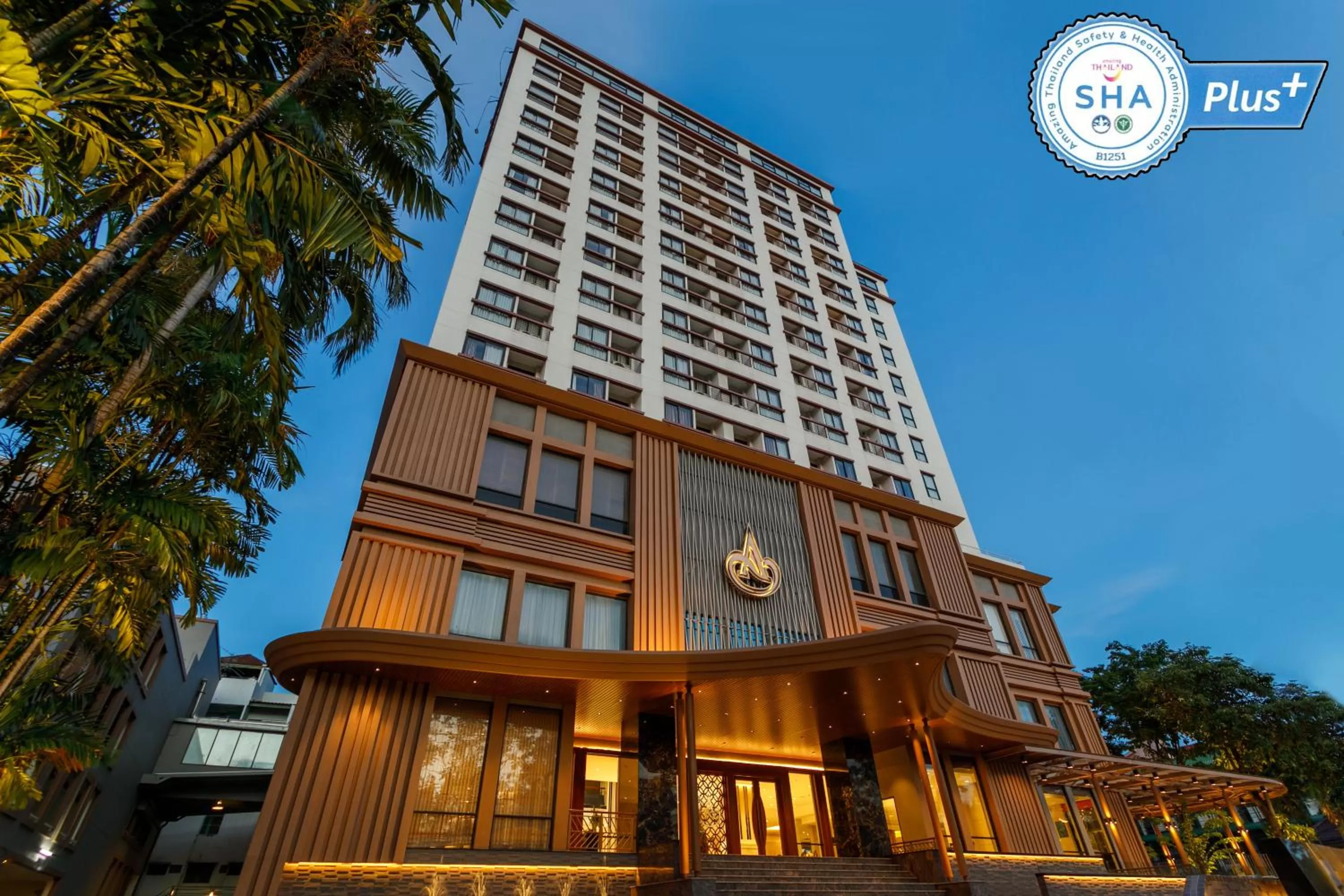 Property building in Amora Thapae Hotel Chiang Mai