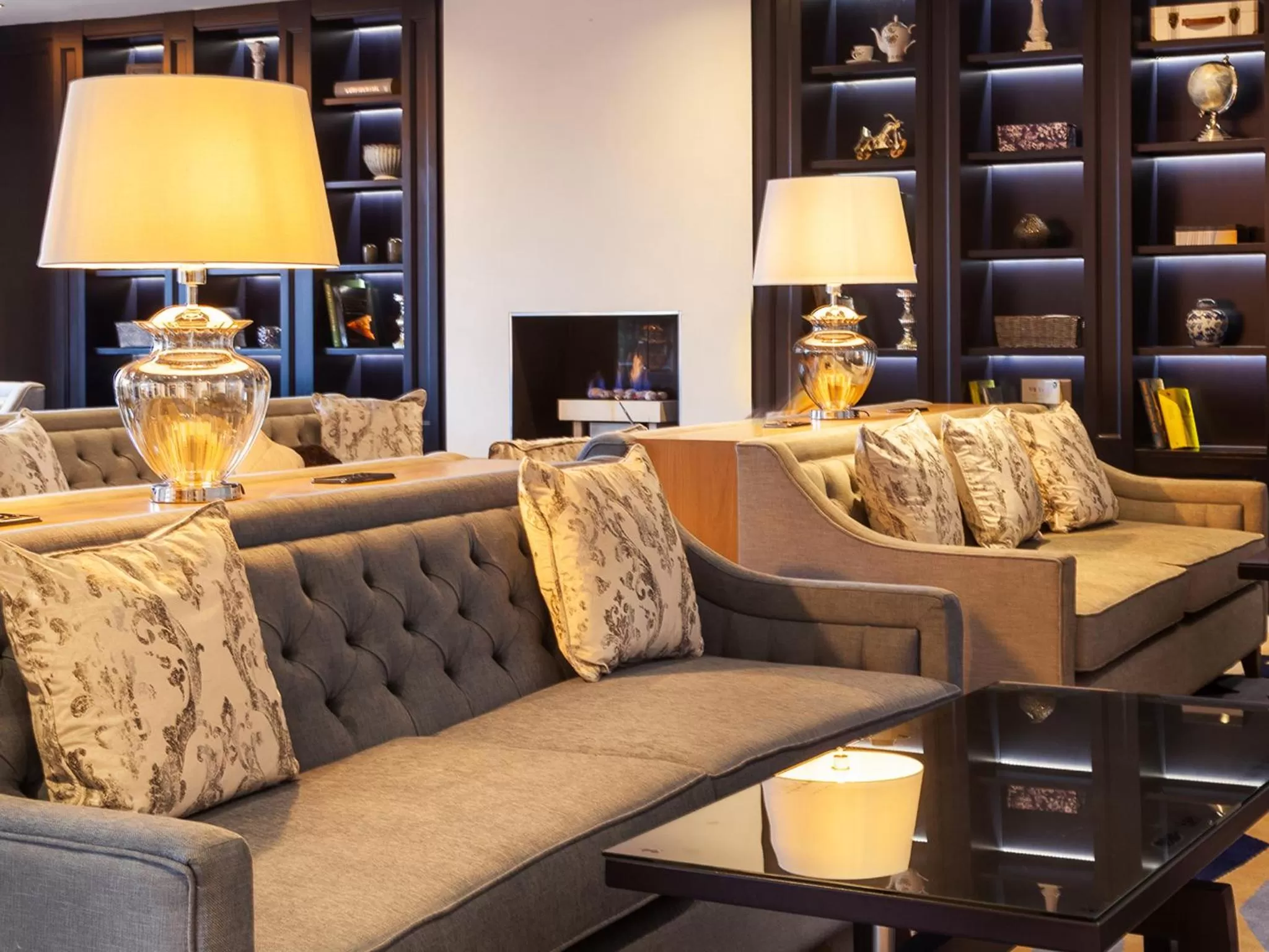 Seating area in The Connacht Hotel