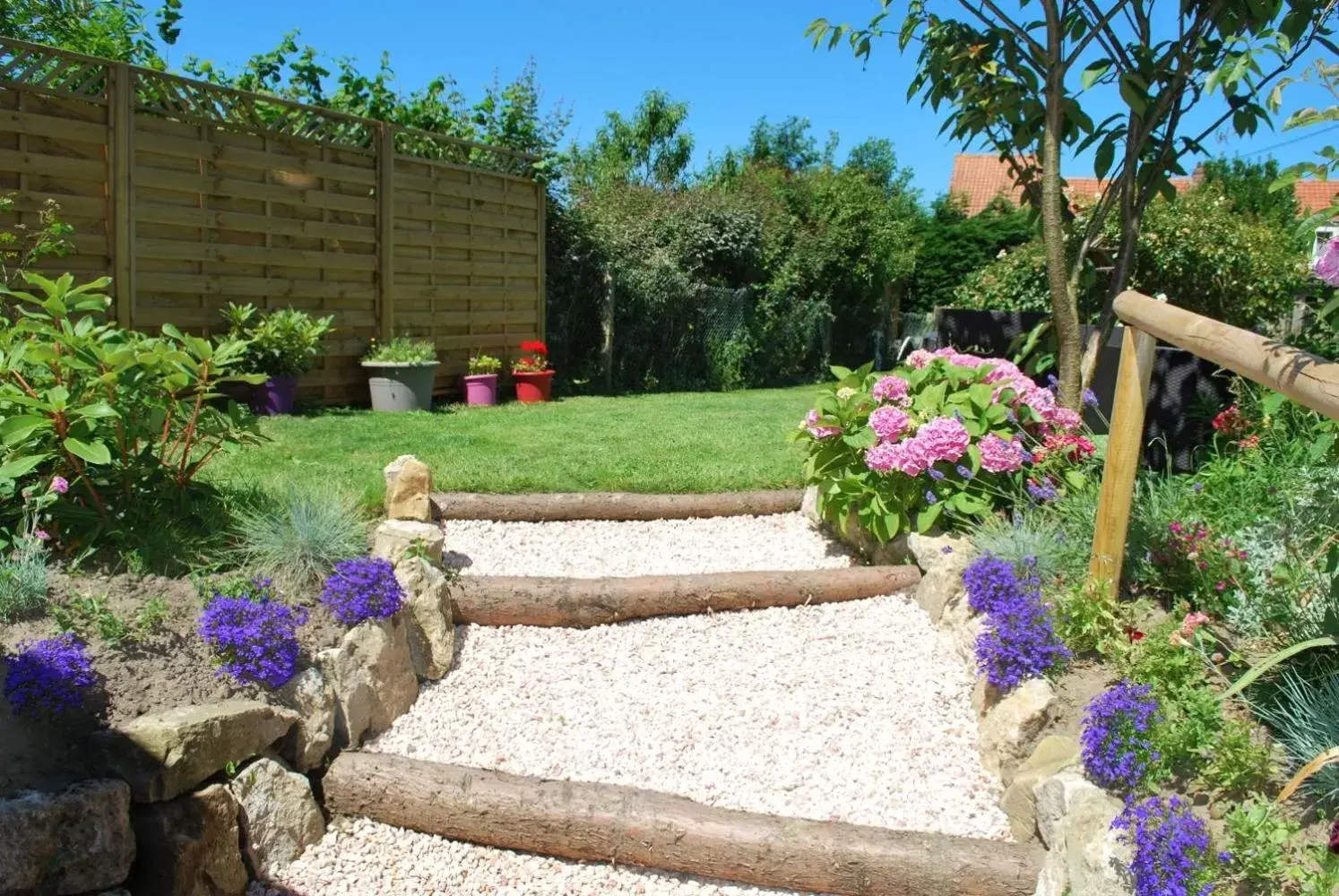 Garden in La Saint Martinoise