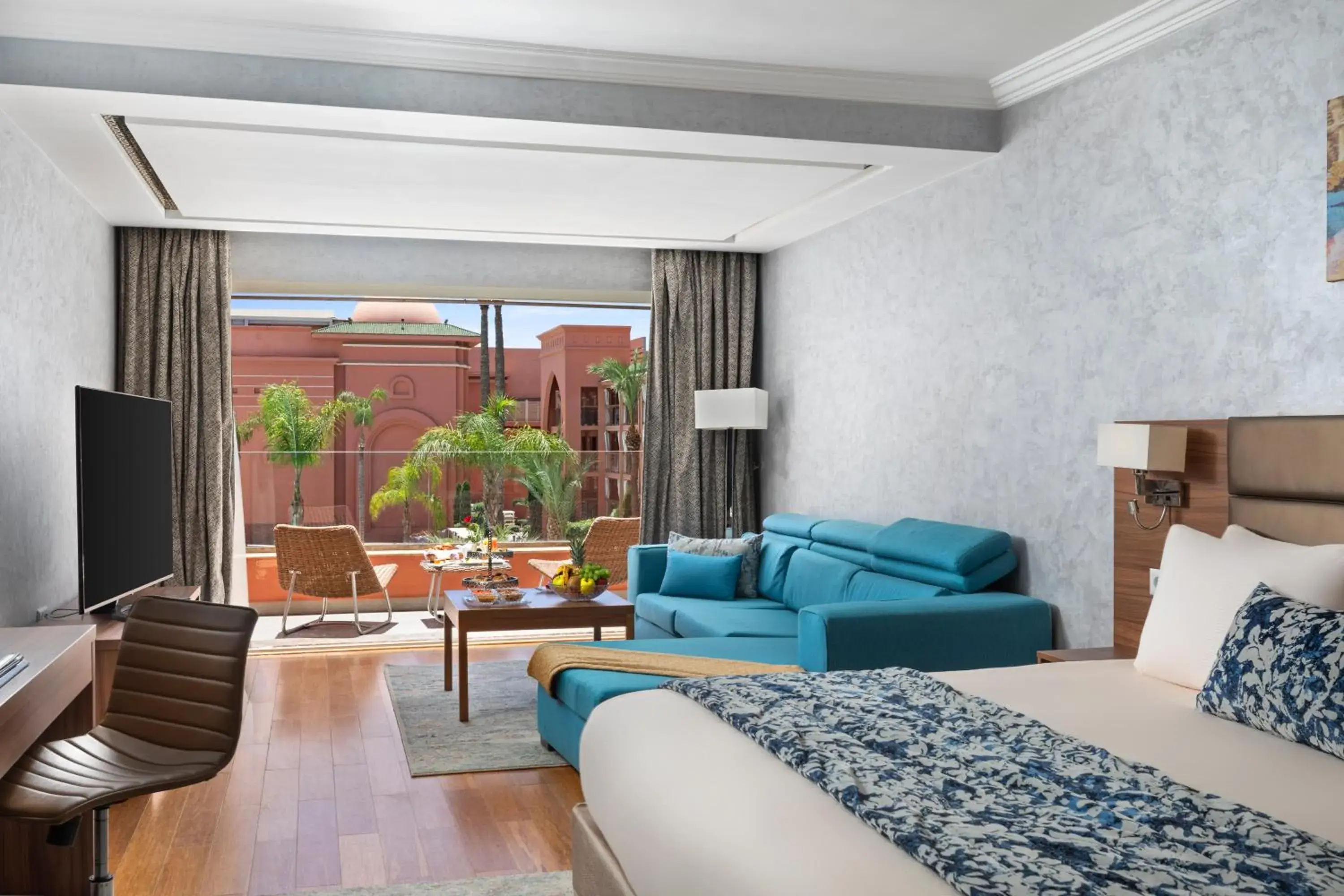 Bedroom, Seating Area in Savoy Le Grand Hotel Marrakech