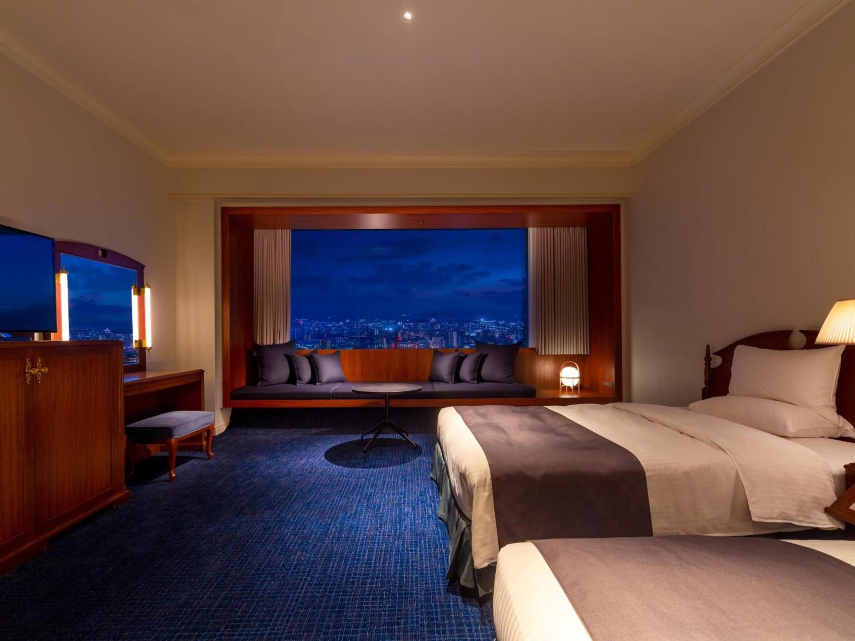 Photo of the whole room, Bed in Rihga Royal Hotel Hiroshima