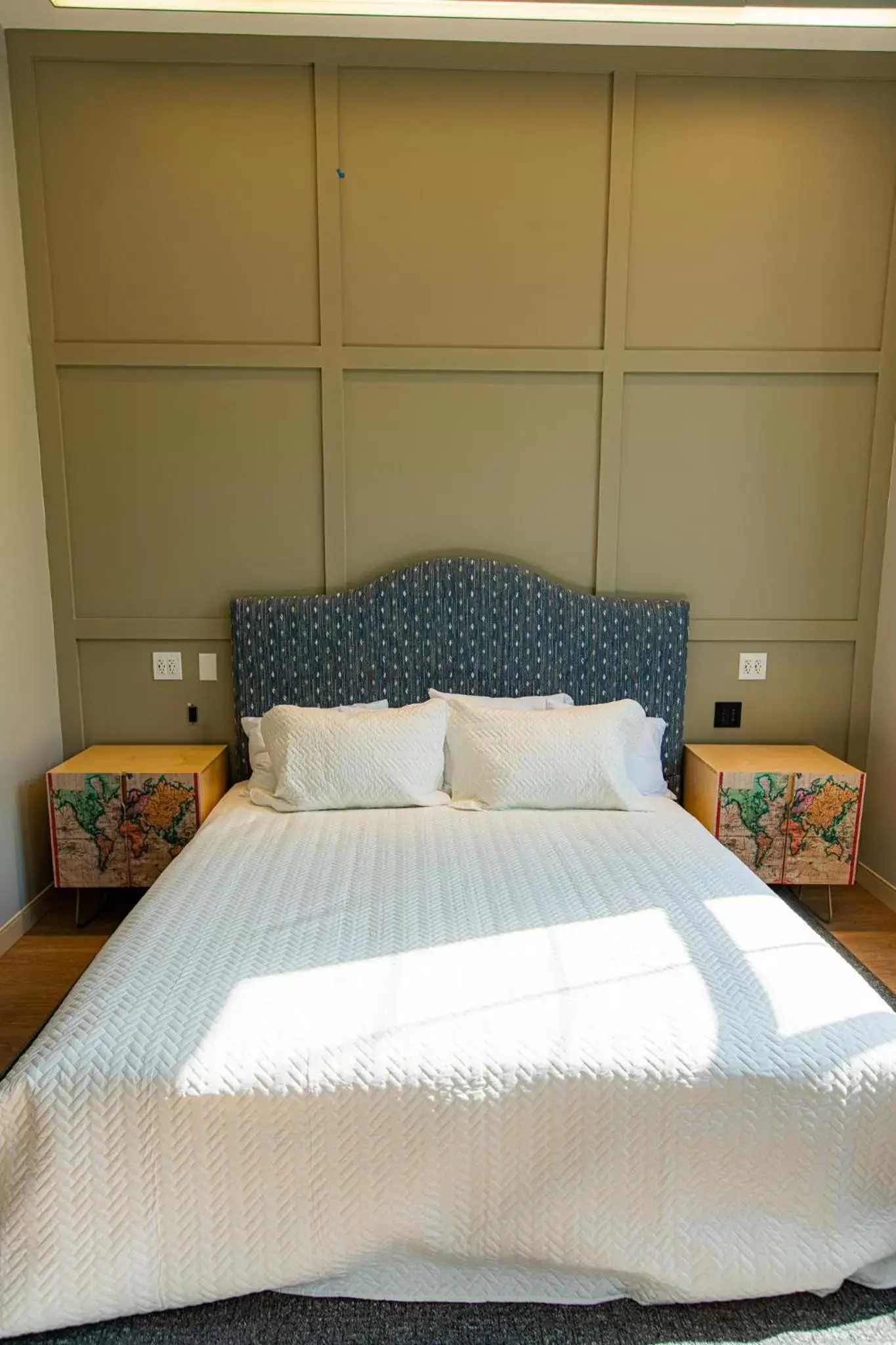 Bed in The Schoolhouse Hotel