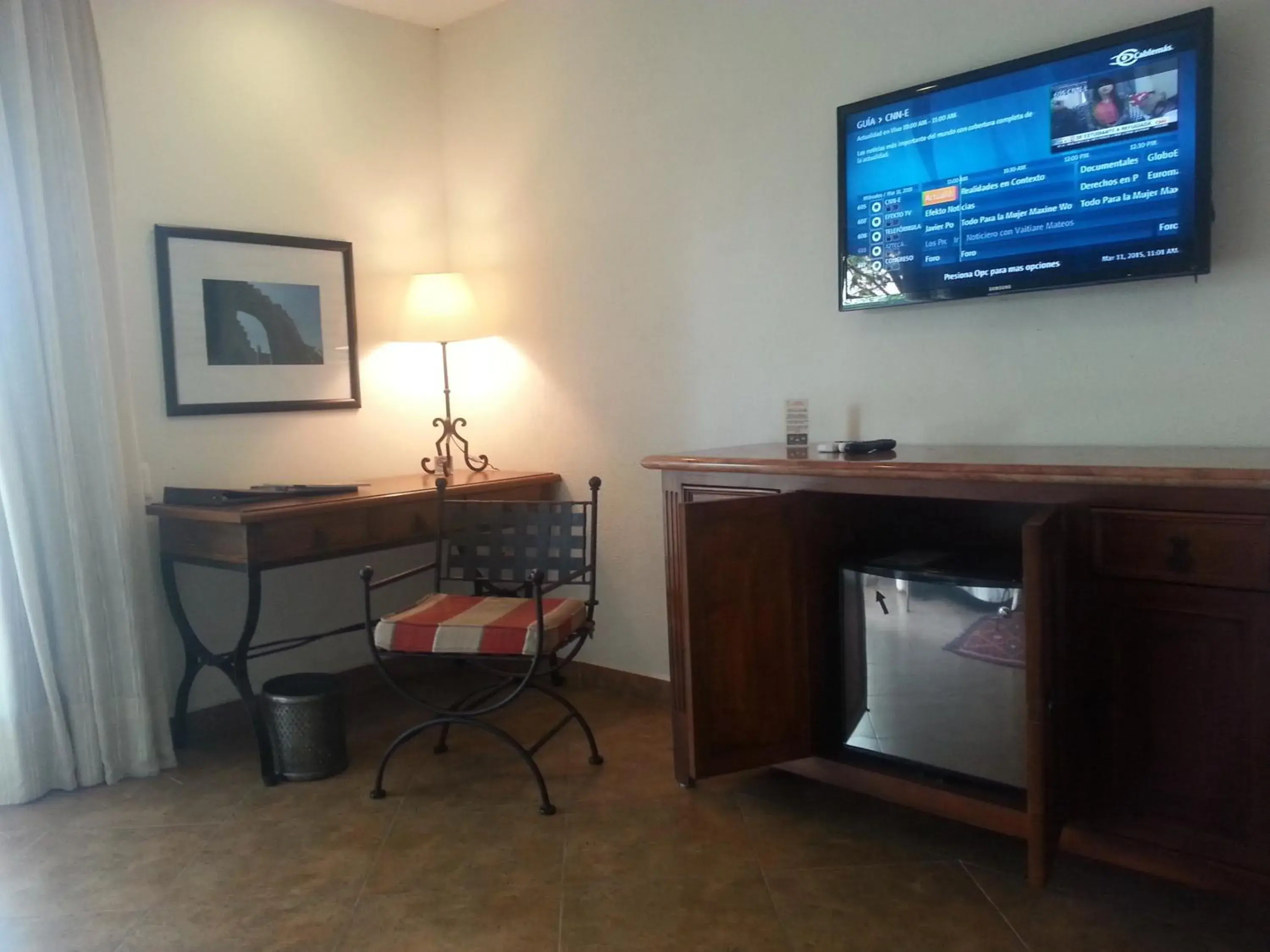 Decorative detail, TV/Entertainment Center in Hotel & Spa Hacienda de Cort