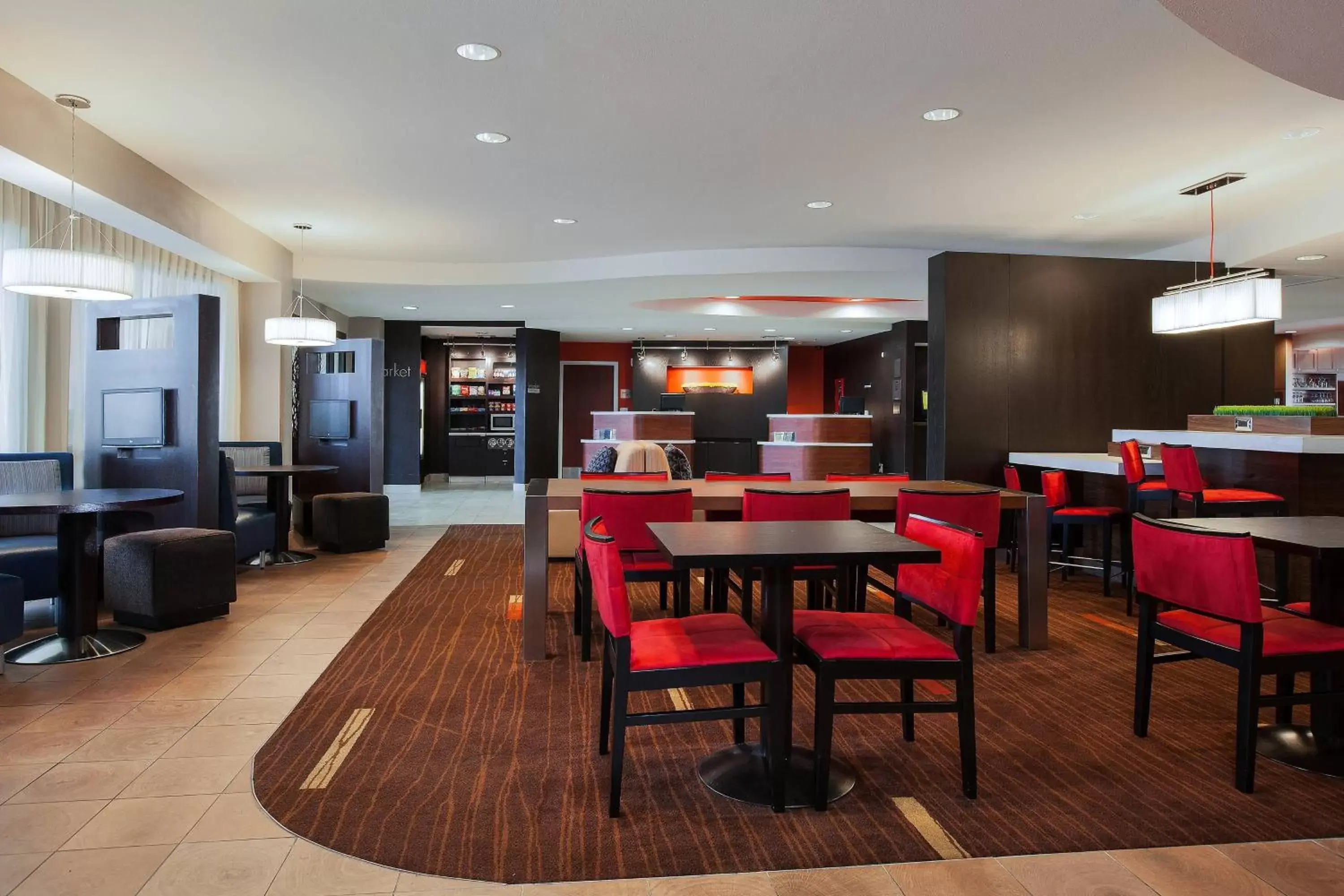 Lobby or reception, Restaurant/Places to Eat in Courtyard by Marriott Corpus Christi