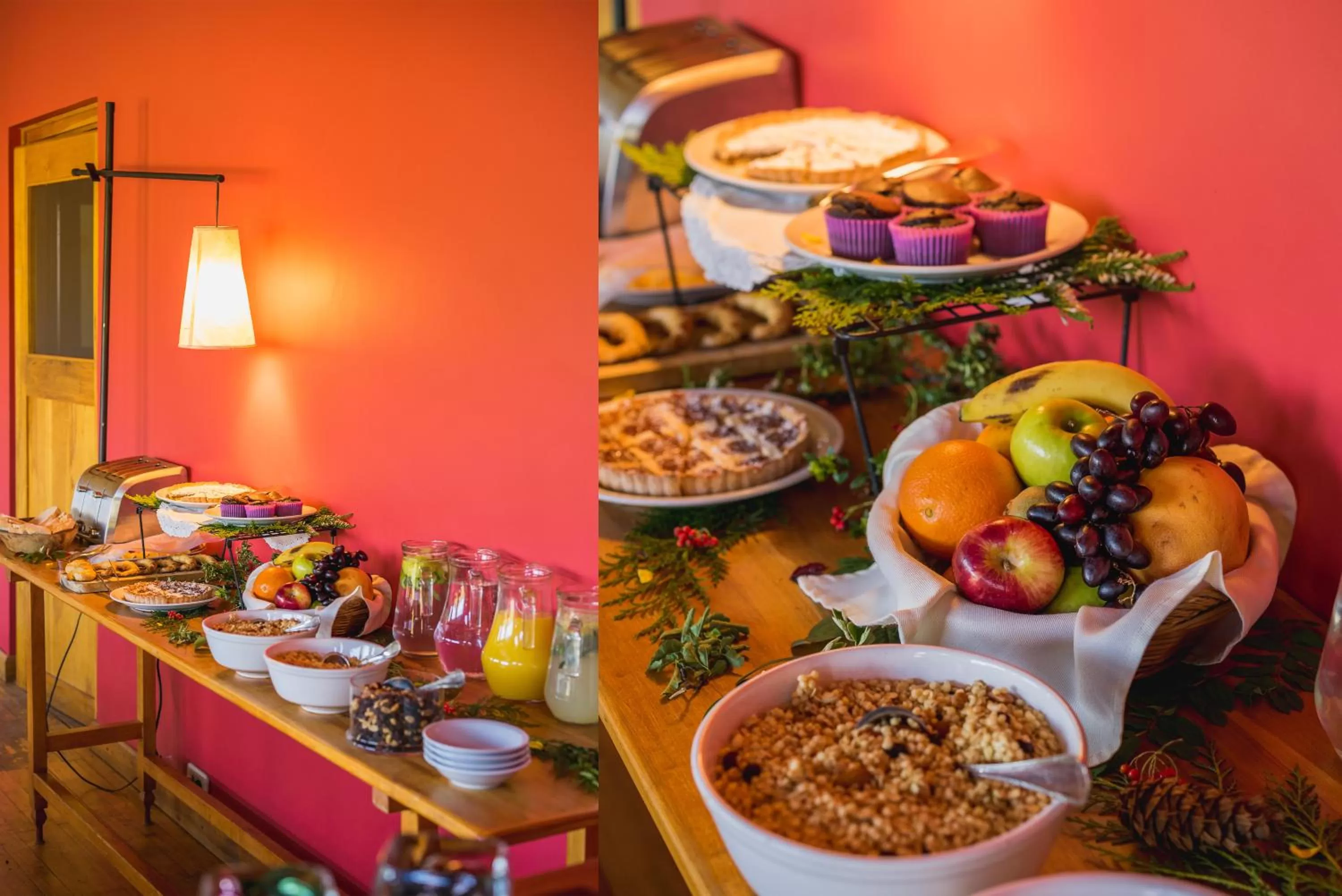 Dining area, Food in Challhuaquen Lodge