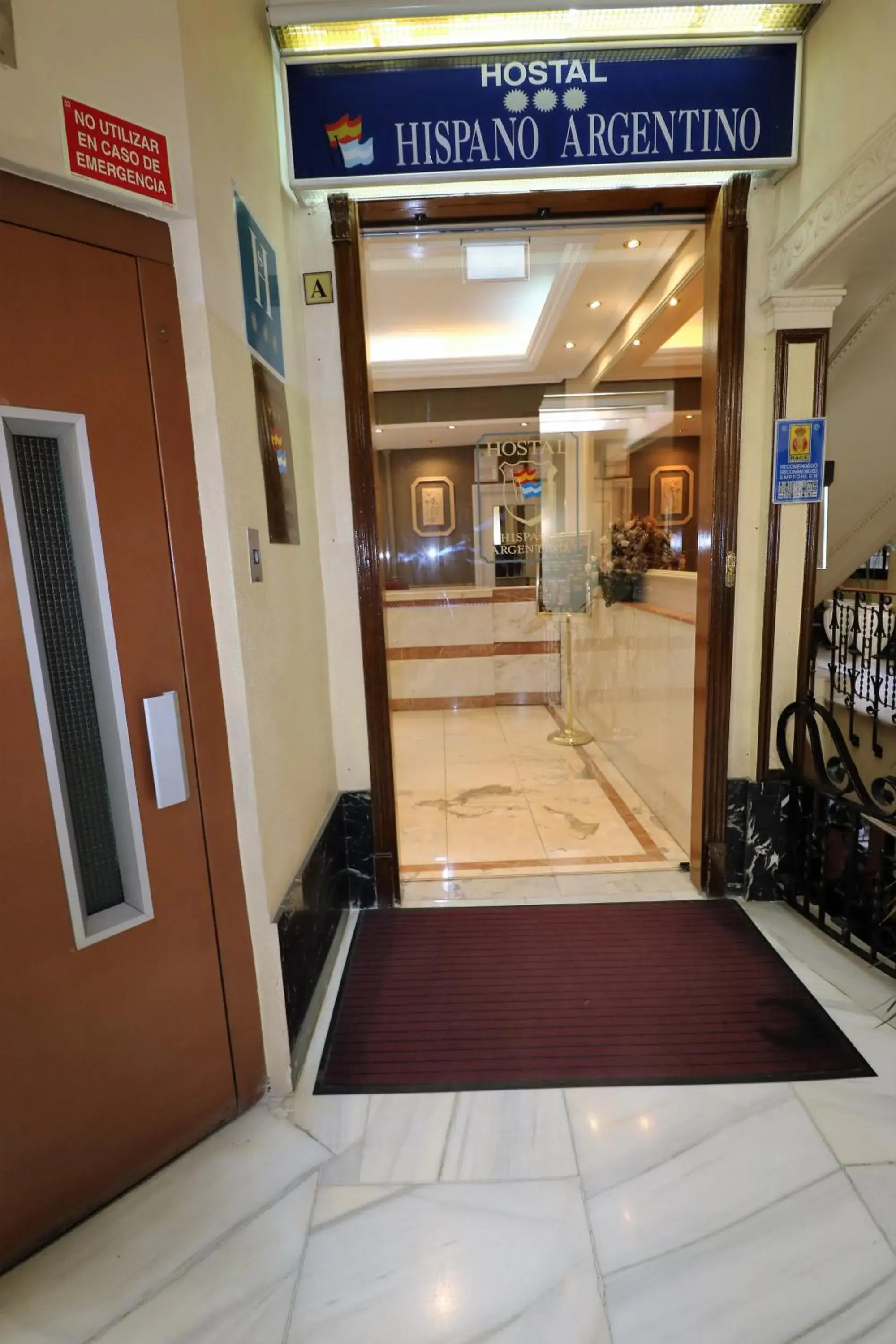 Lobby or reception in Hostal Hispano - Argentino