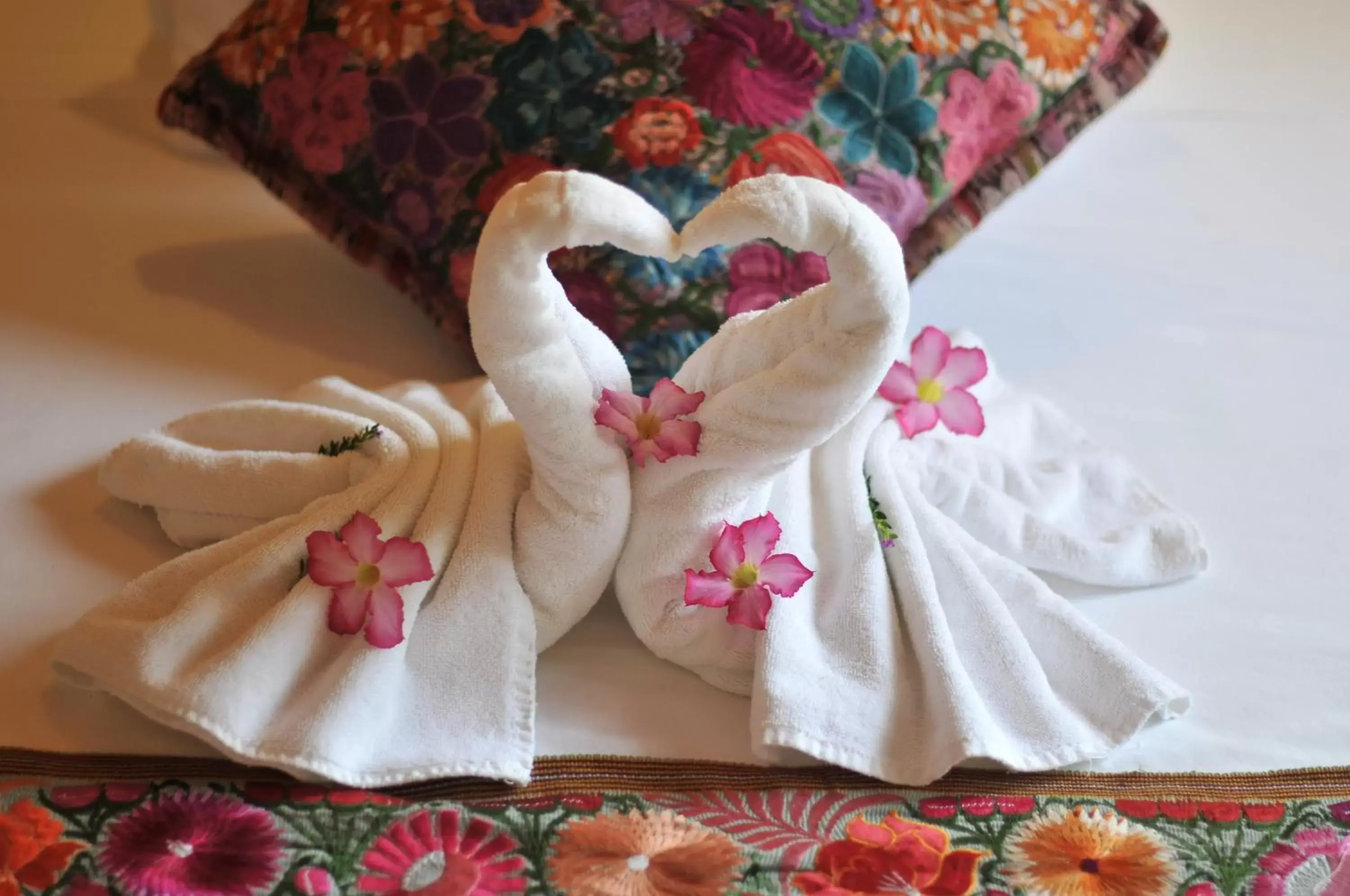 Decorative detail, Bed in Diamante Hotel Sayulita