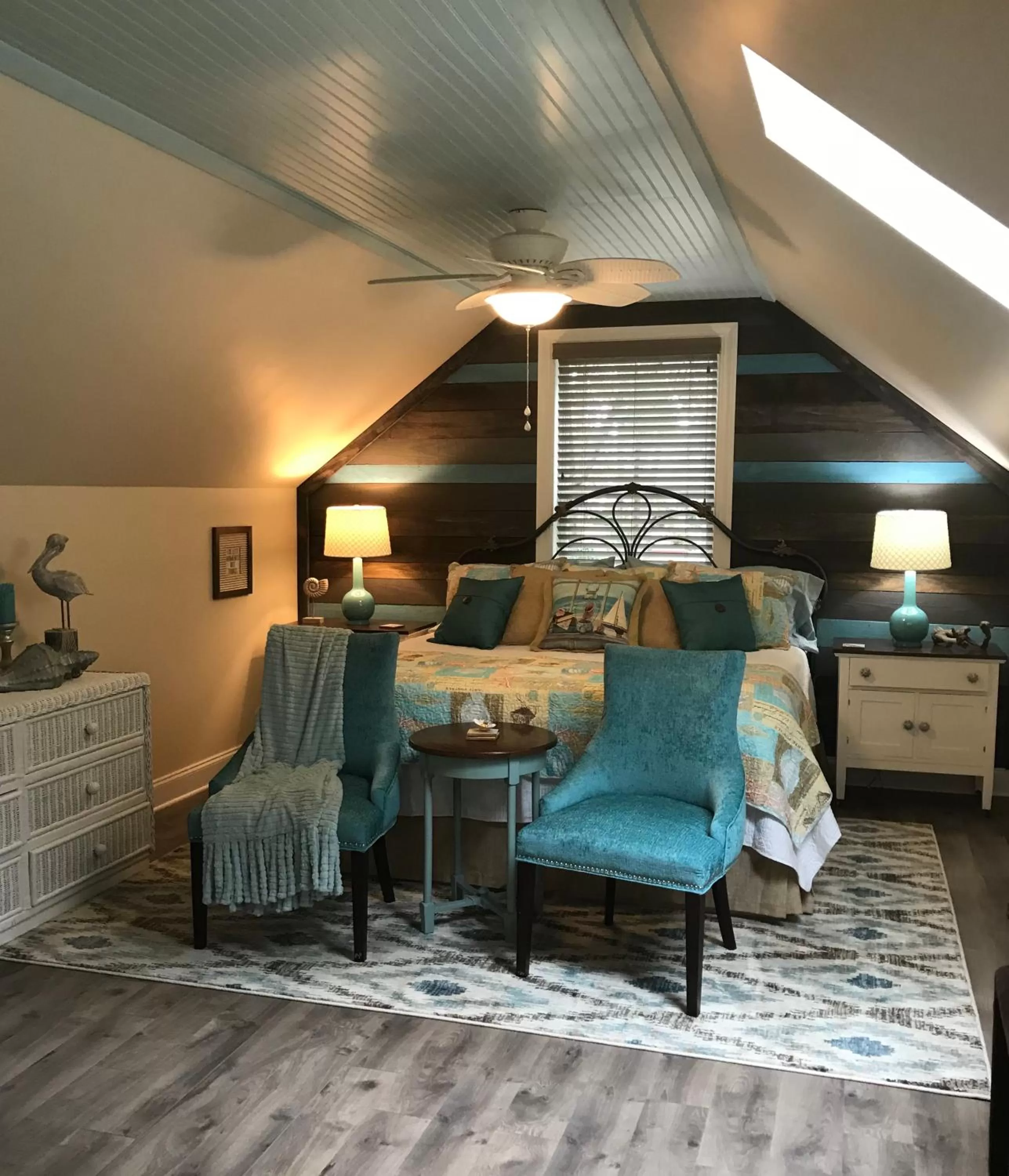 Bed in Caroline's Bed and Breakfast