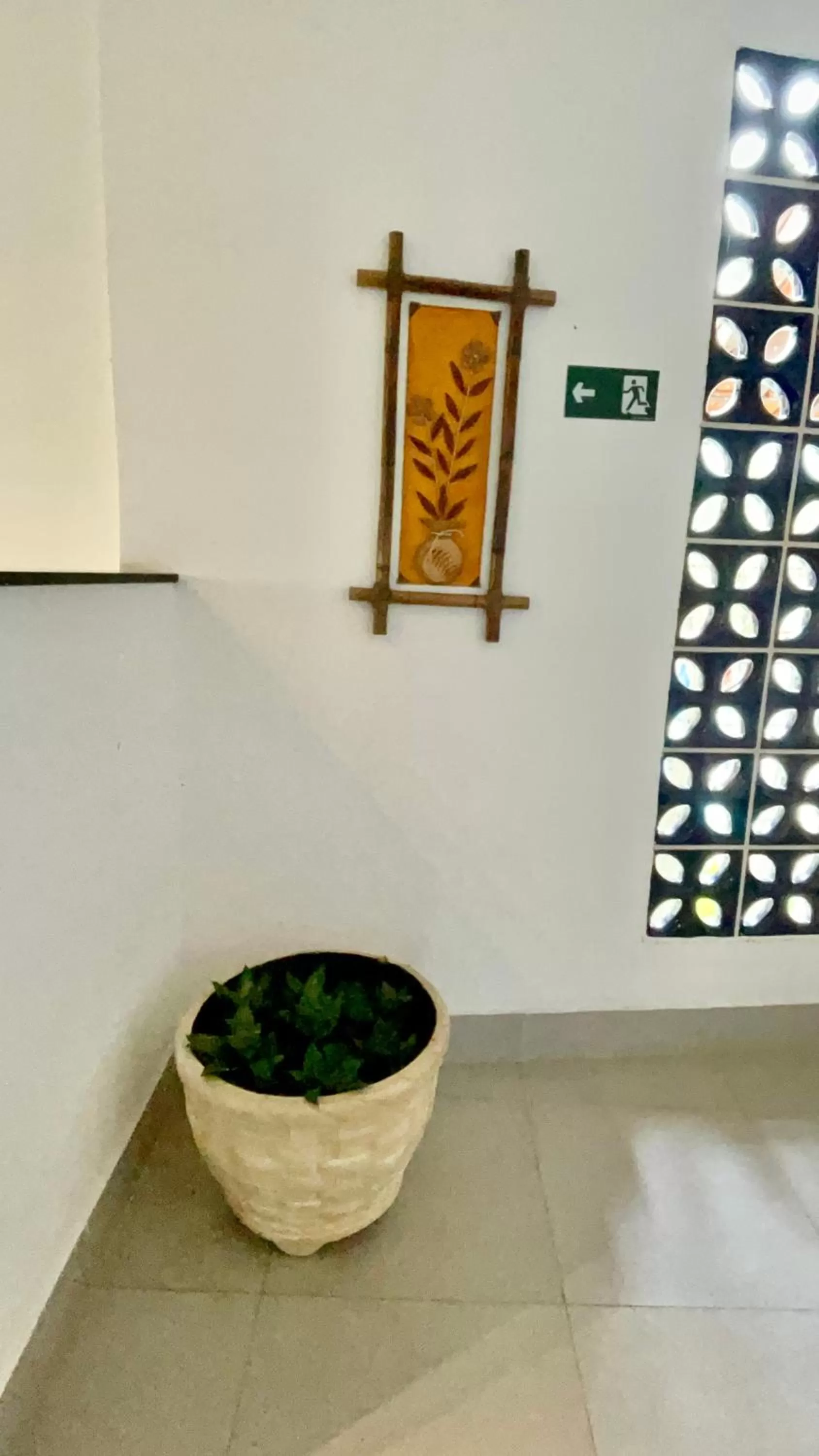 Decorative detail in Pousada Ilha Vitoria