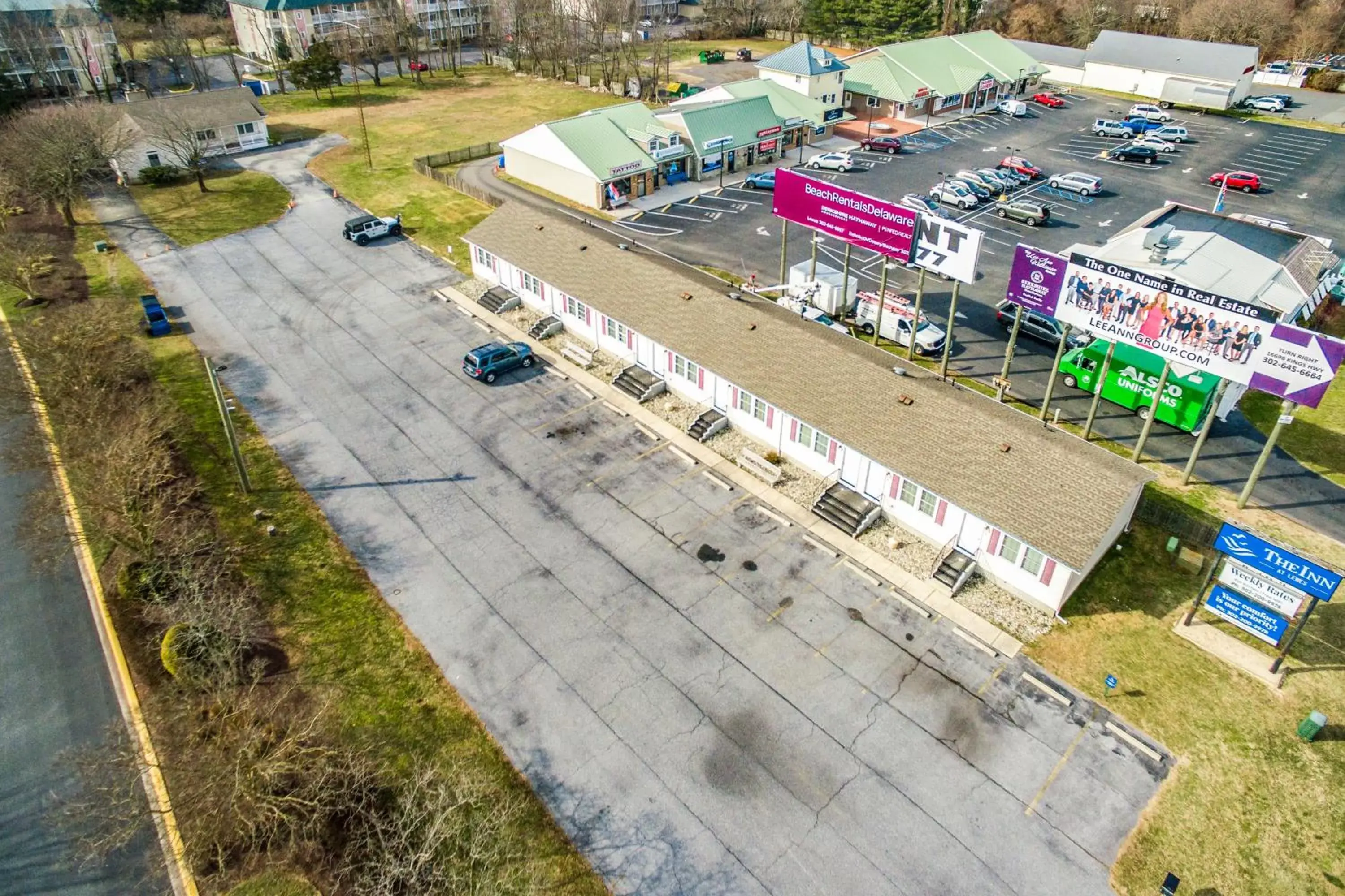 Property building, Bird's-eye View in The Inn at Lewes