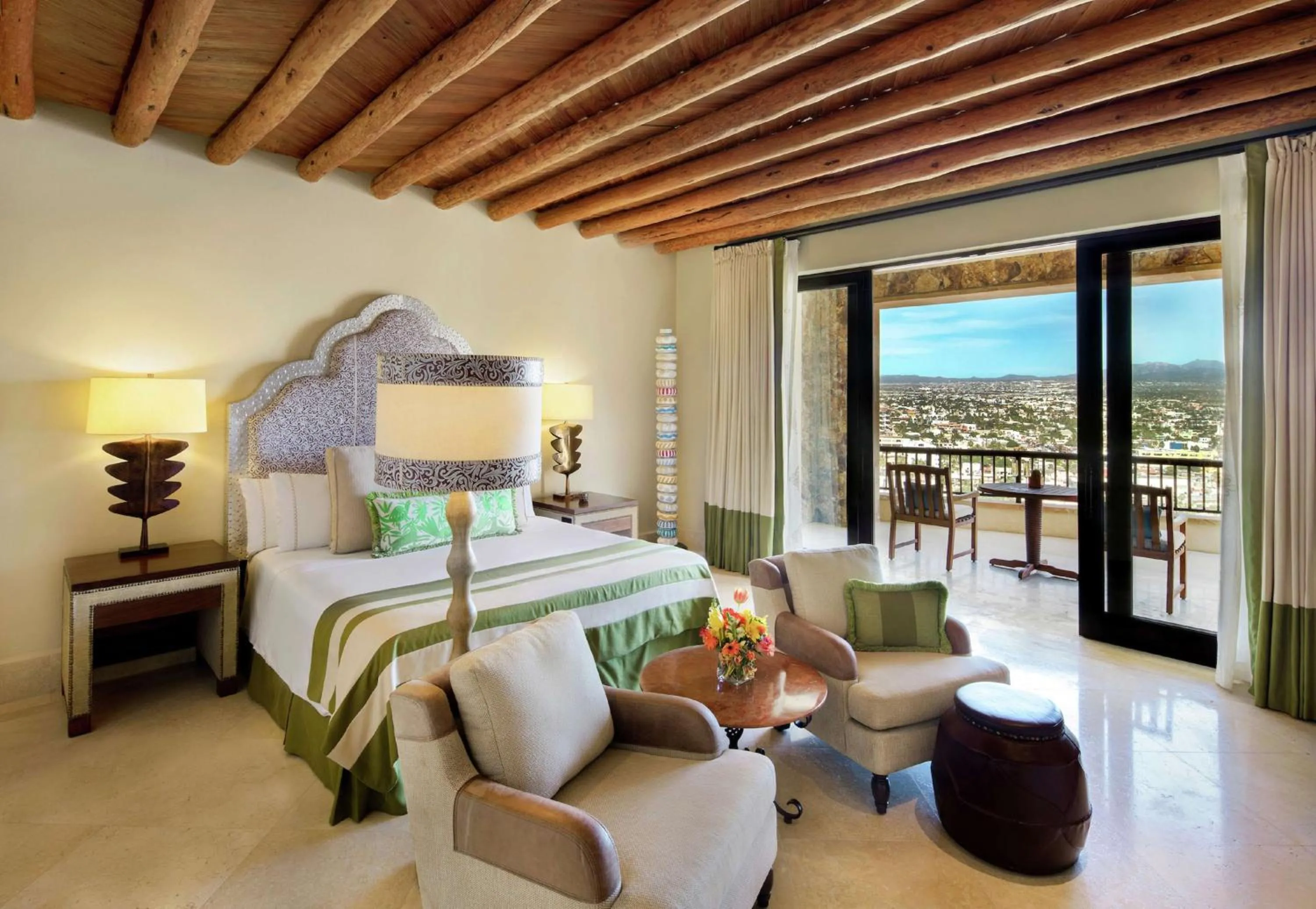 View (from property/room), Bed in Waldorf Astoria Los Cabos Pedregal