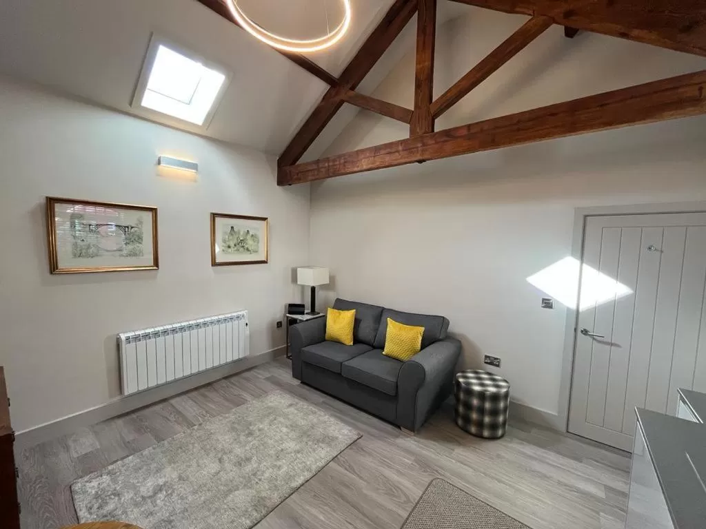 Bed in The Falcon Hotel