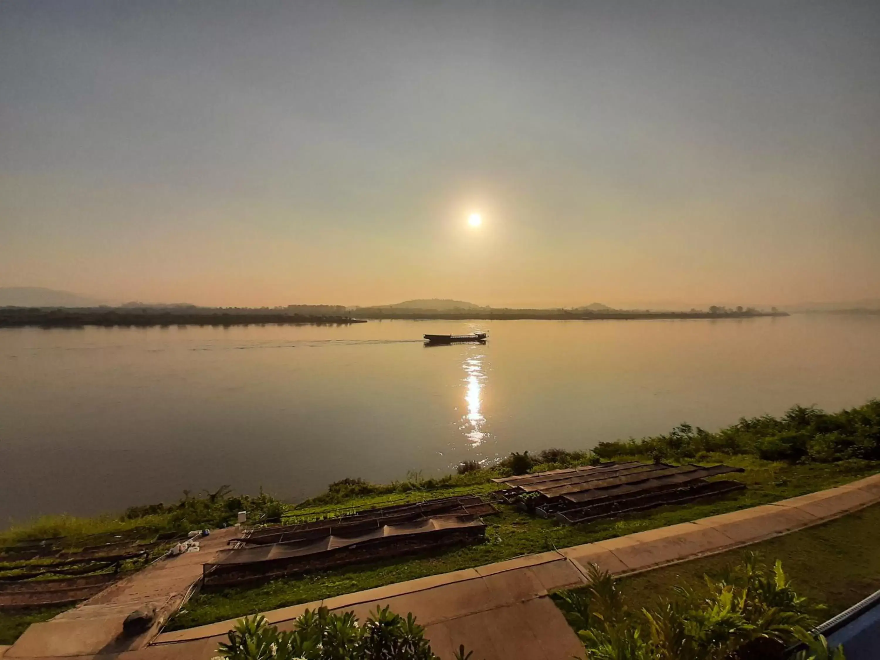 River view in Siam Triangle Hotel Chiang Sean River view in Siam Triangle Hotel Chiang Sean