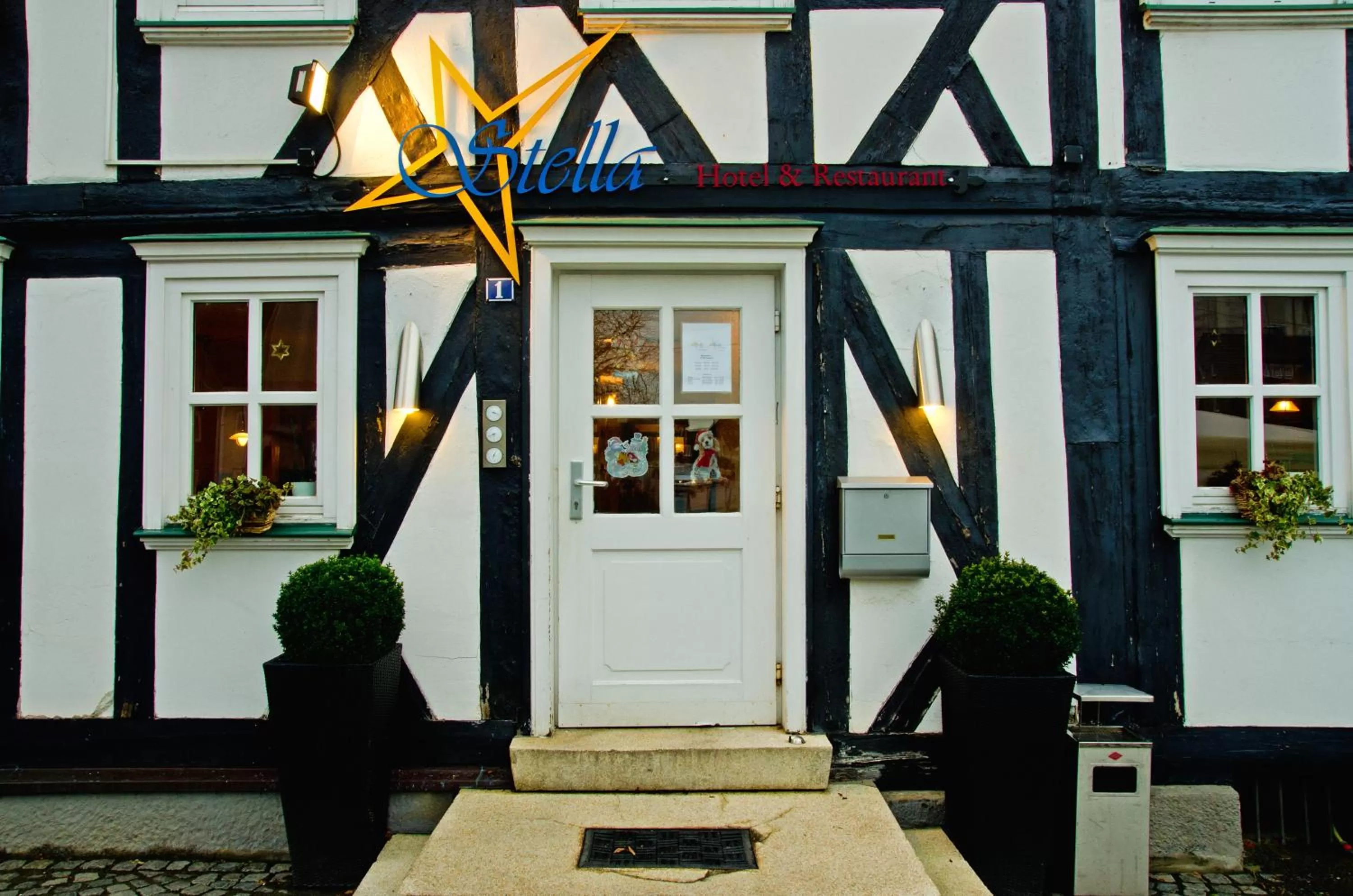 Facade/entrance in Hotel Stella