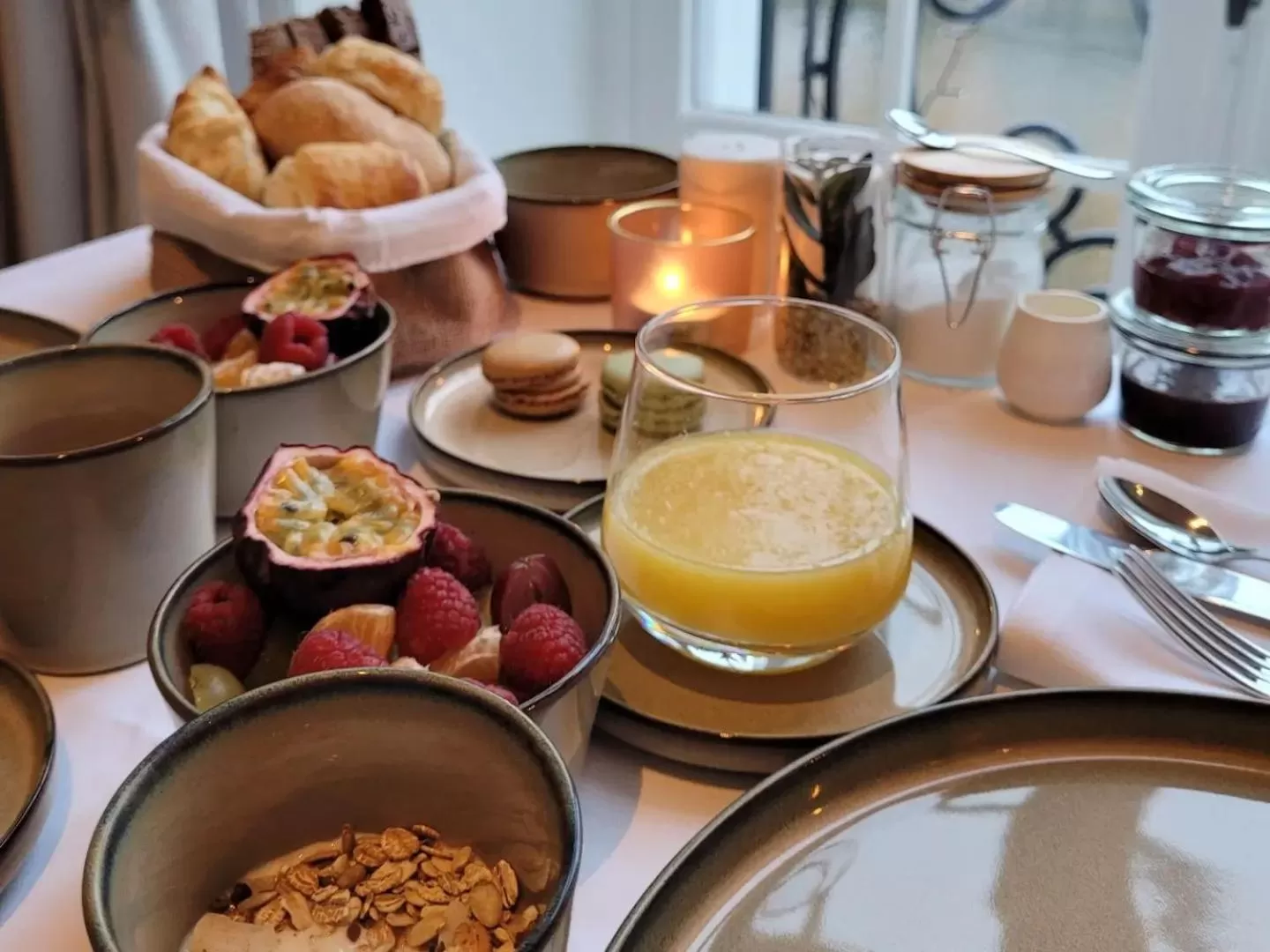 Breakfast in Molenmeers Boutique Guesthouses