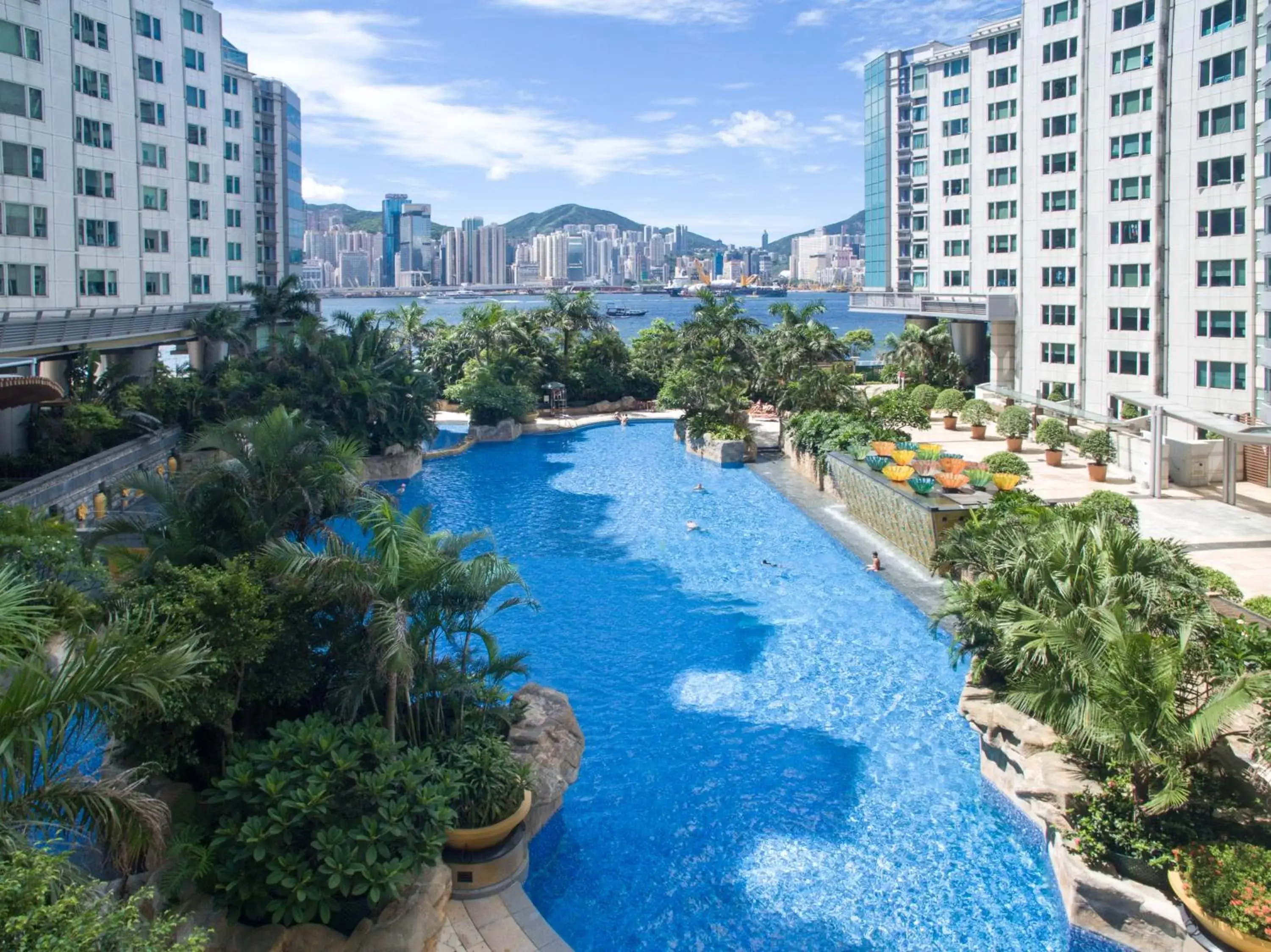 Sea view, Pool View in Kowloon Harbourfront Hotel