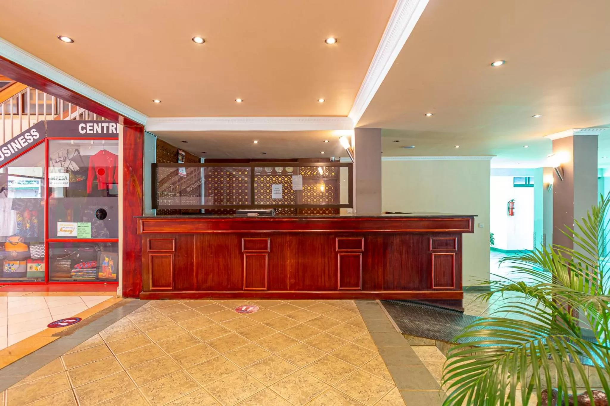 Lobby or reception in Desmond Tutu Conference Centre