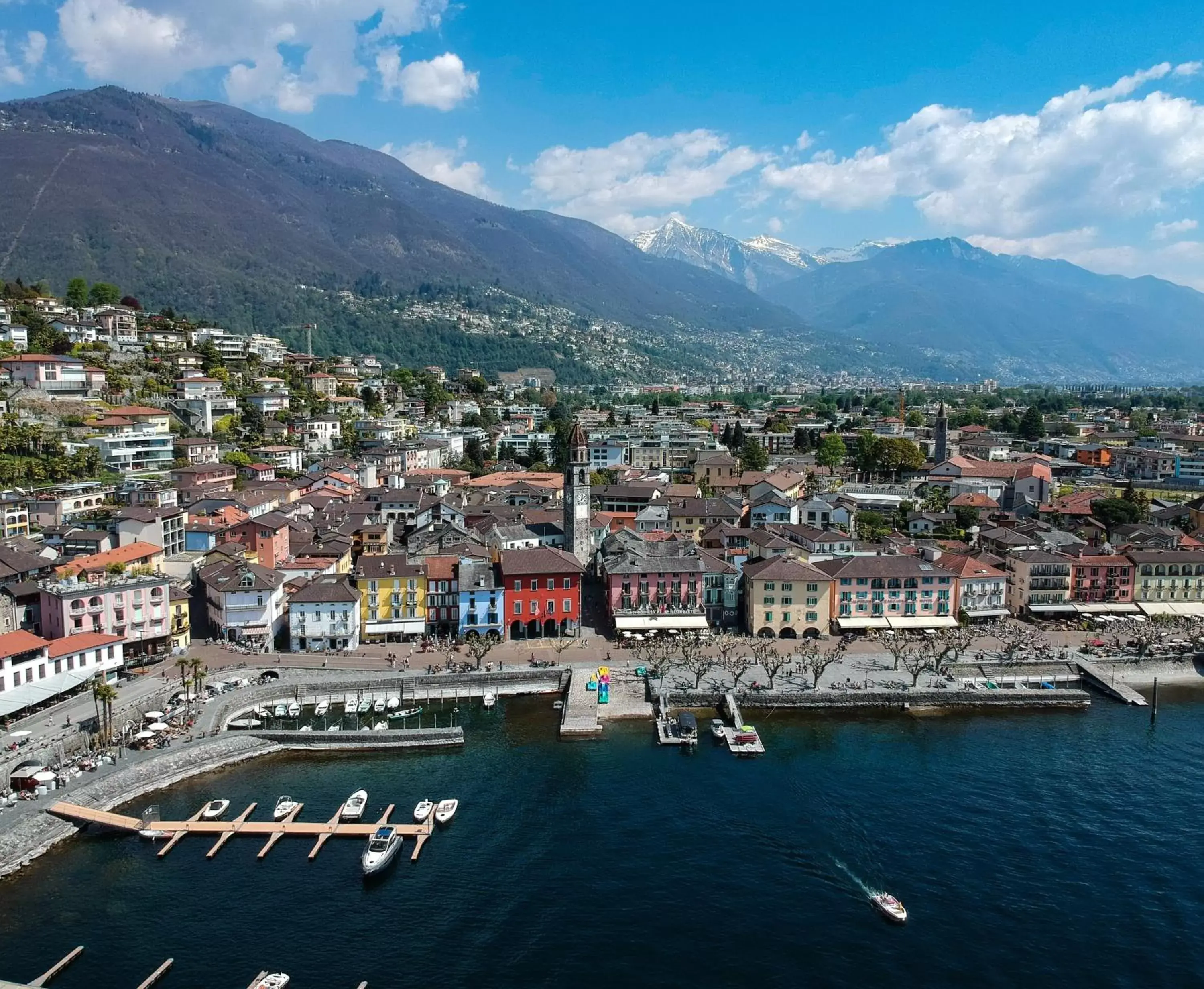 Bird's-eye View in Albergo Carcani by Ketty & Tommy