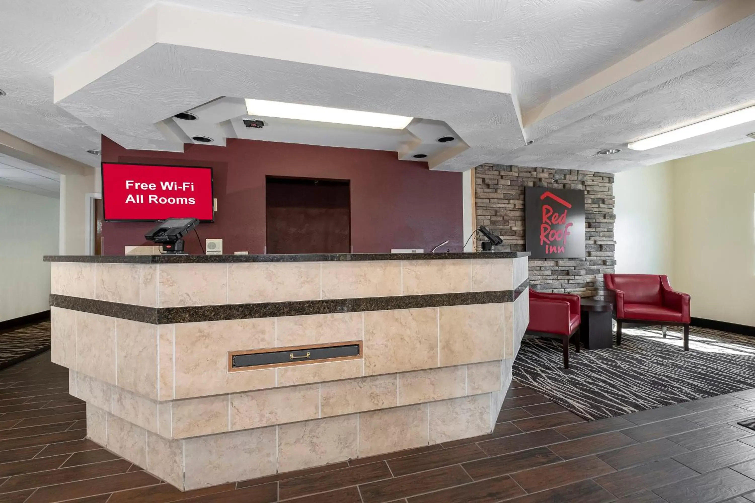 Lobby or reception, Lobby/Reception in Red Roof Inn Springfield, MO