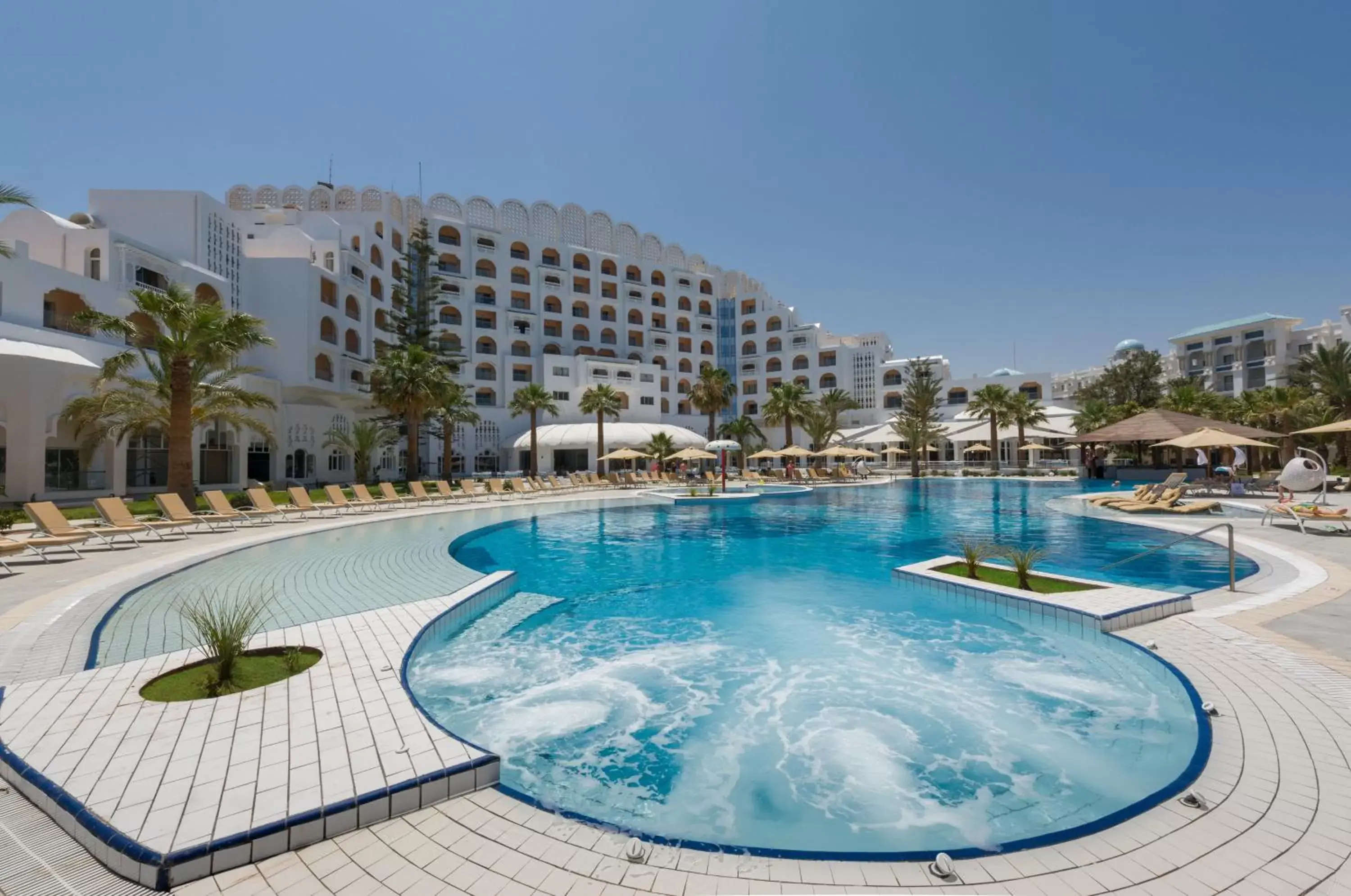 Pool view in Marhaba Palace