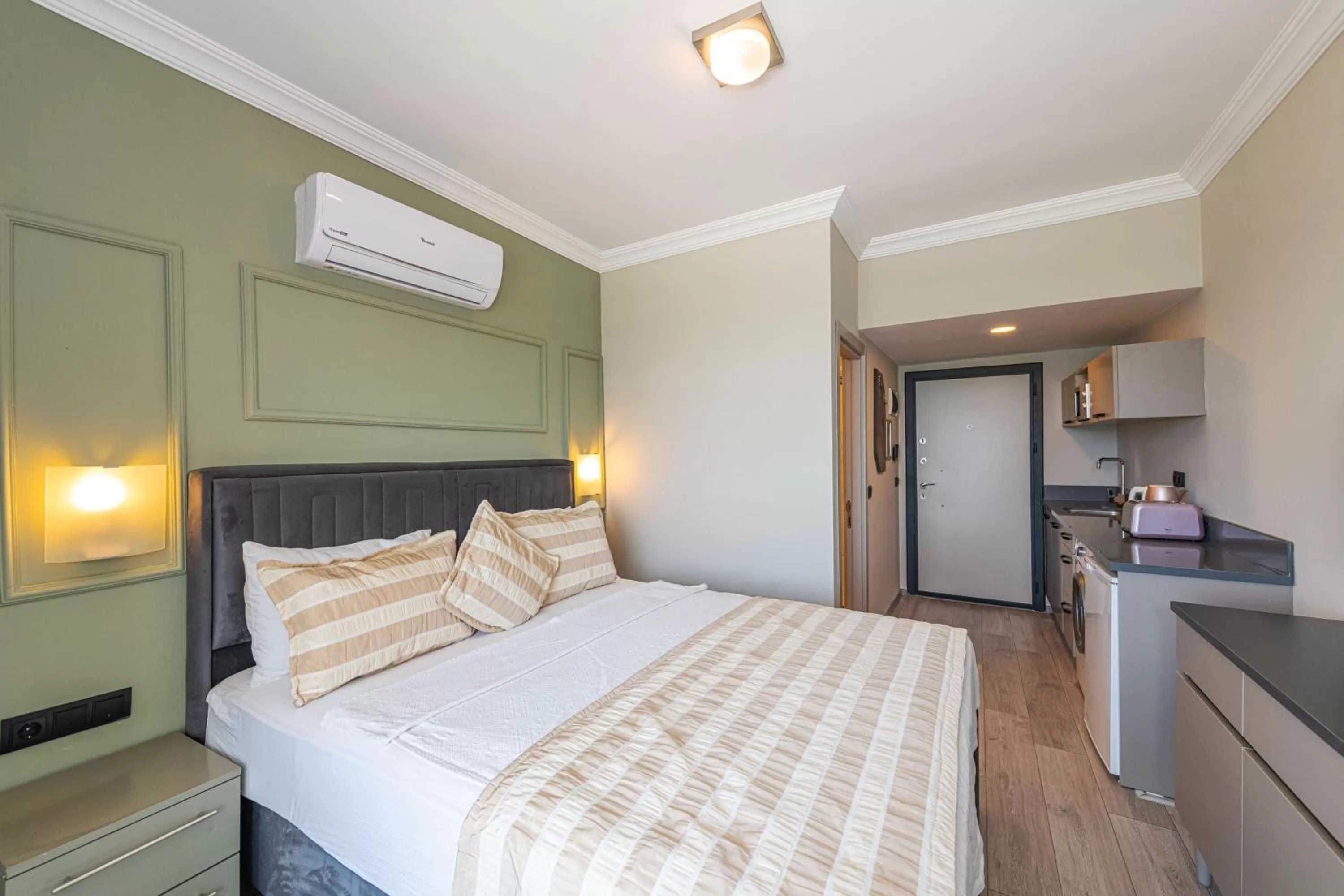 Bed in IDEE SUİTES Fethiye