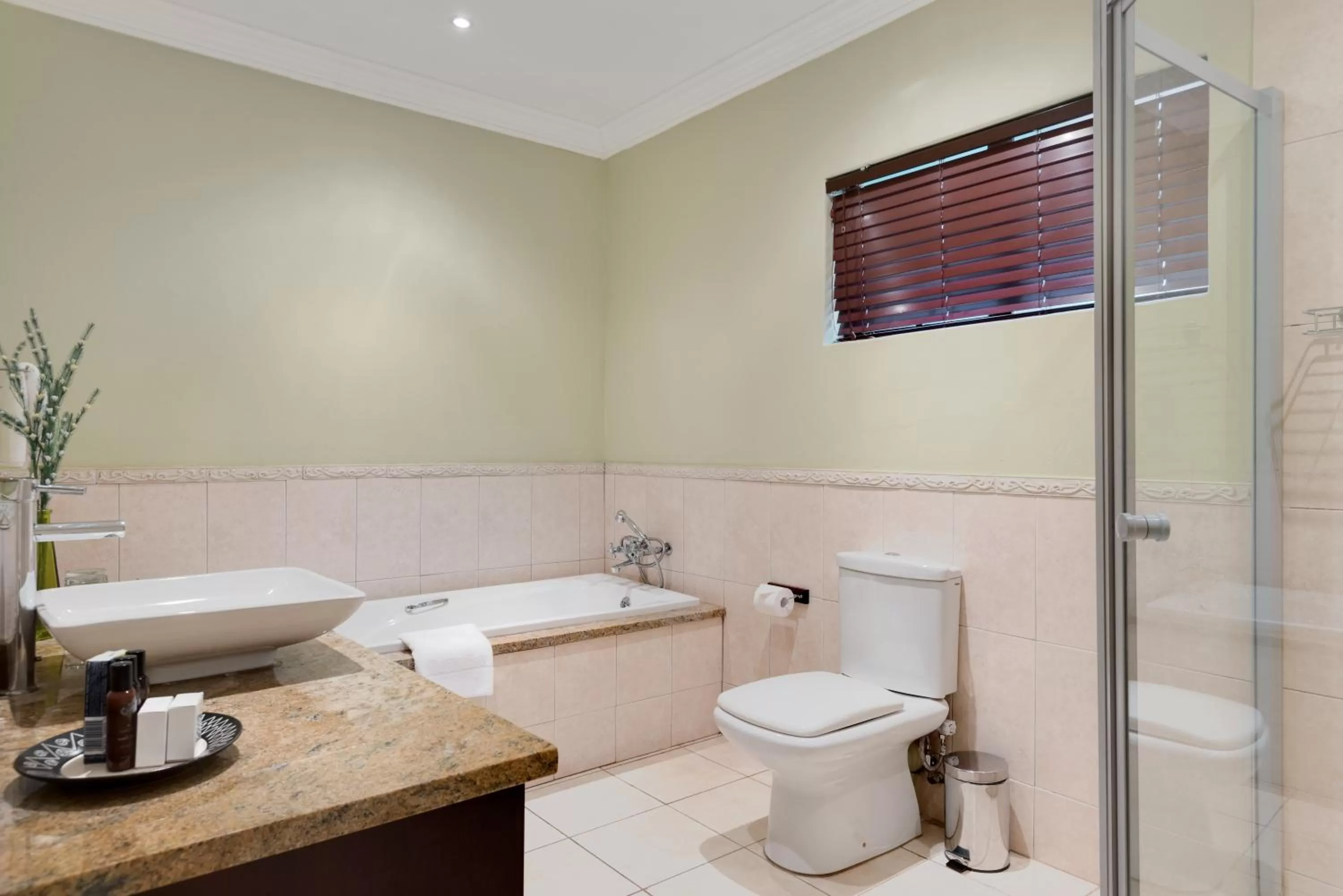 Shower in ANEW Resort Hunters Rest Rustenburg