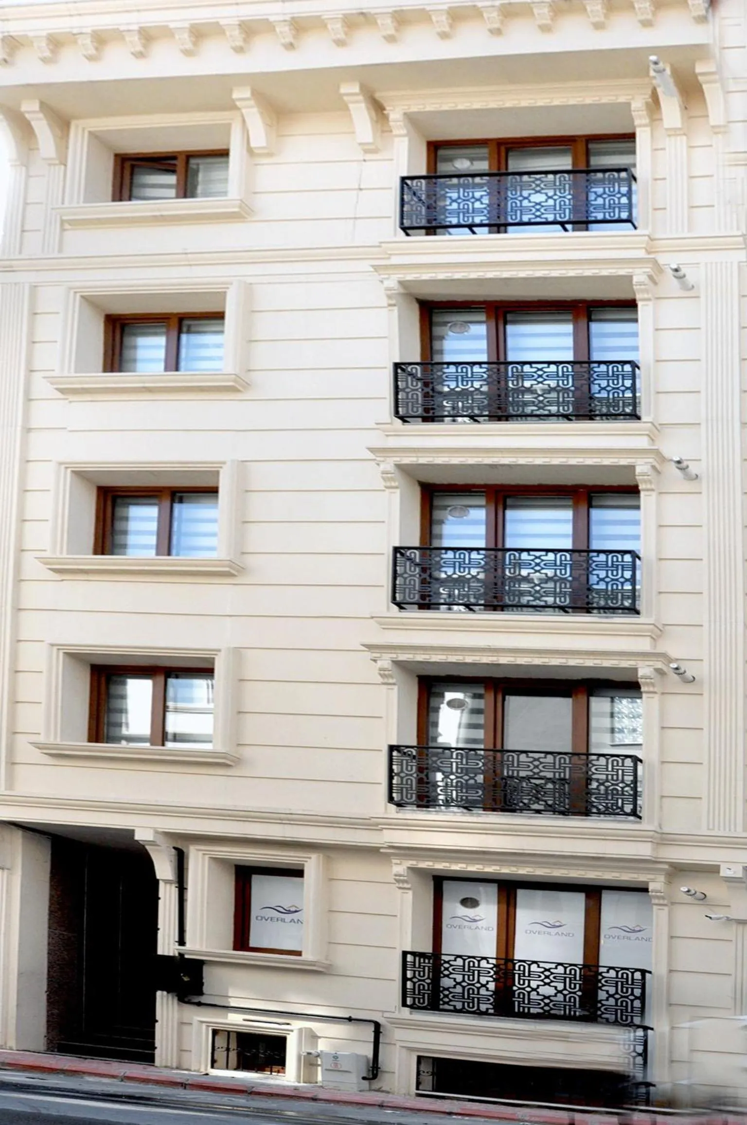 Facade/entrance in Overland Residence