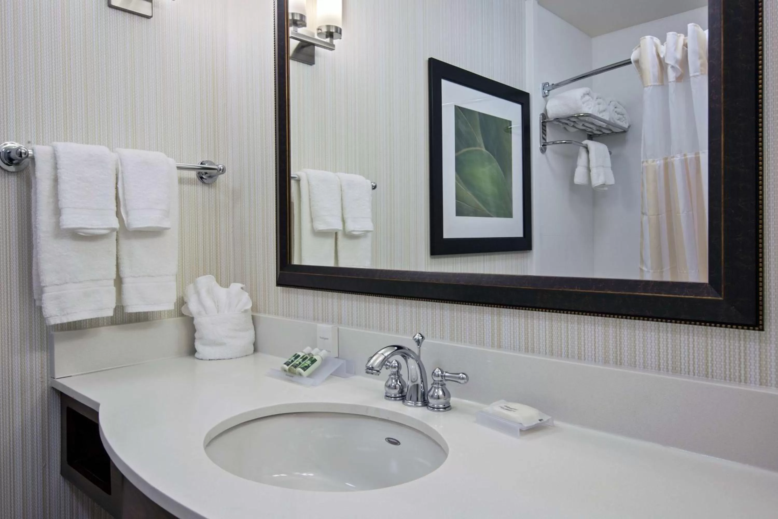 Bathroom in Hilton Garden Inn Lincoln Downtown/Haymarket