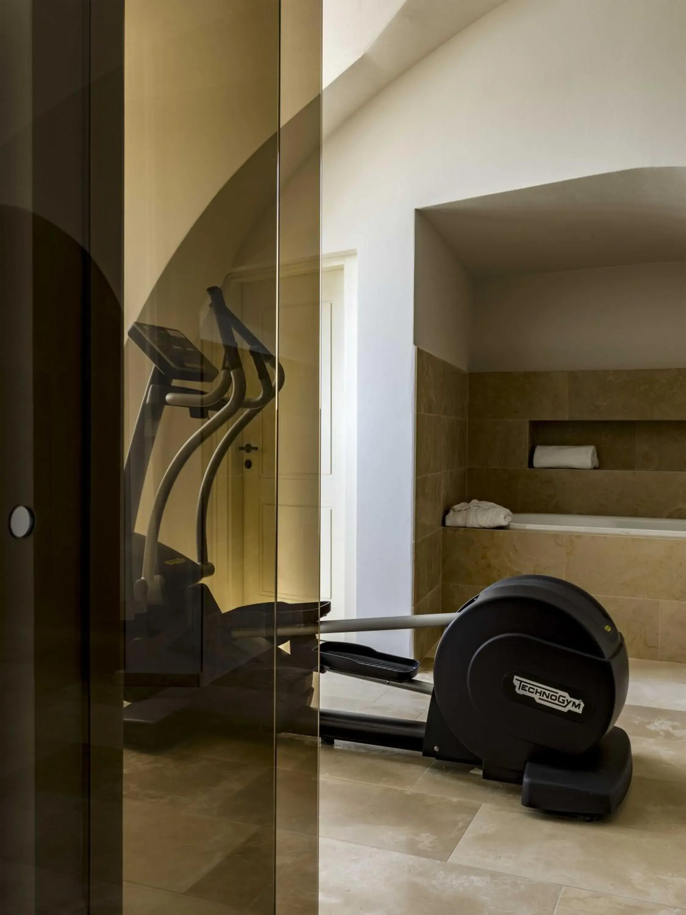 Bathroom, Fitness Center/Facilities in DOGANA RESORT