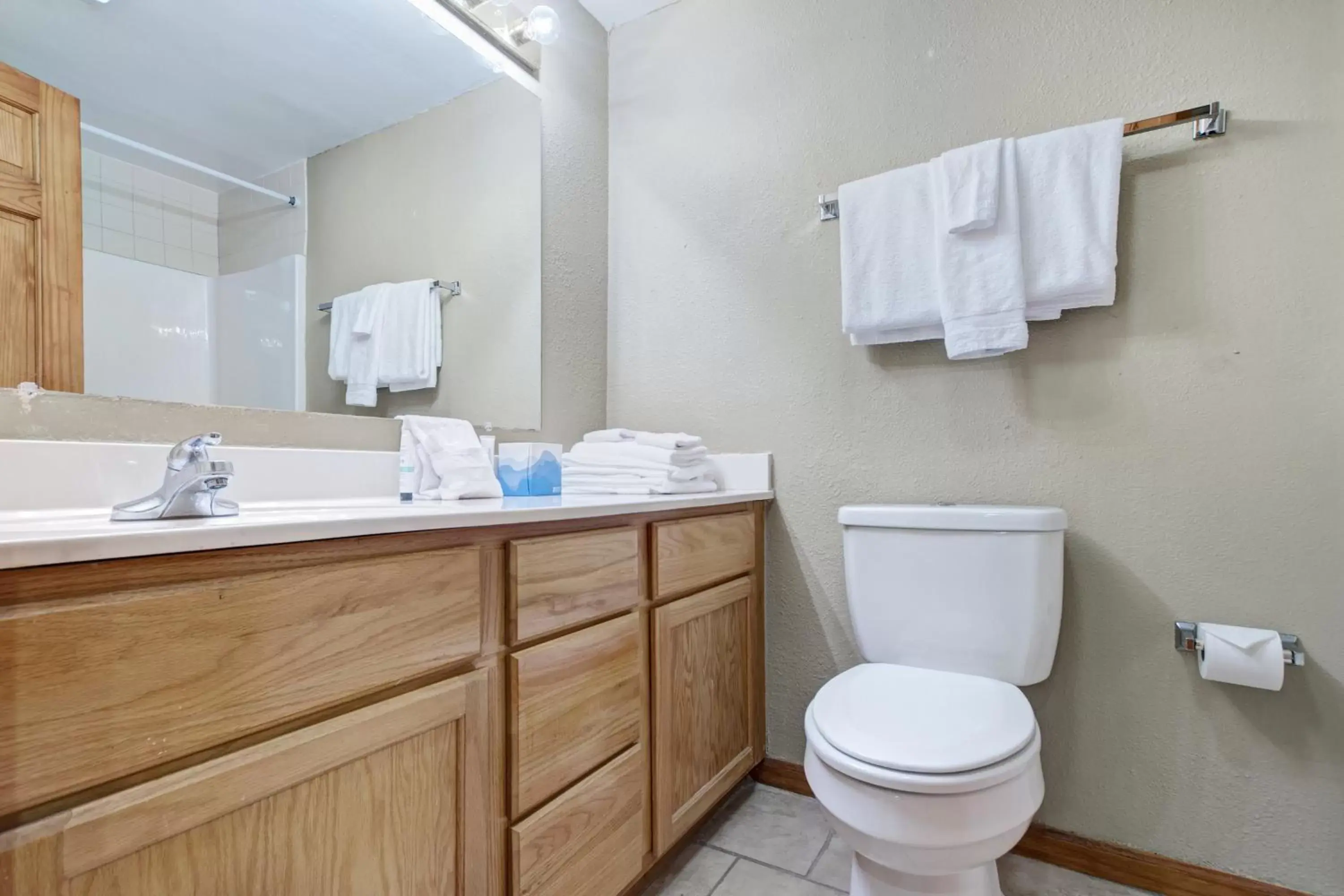 Bathroom in Gatlinburg Town Square by Exploria Resorts