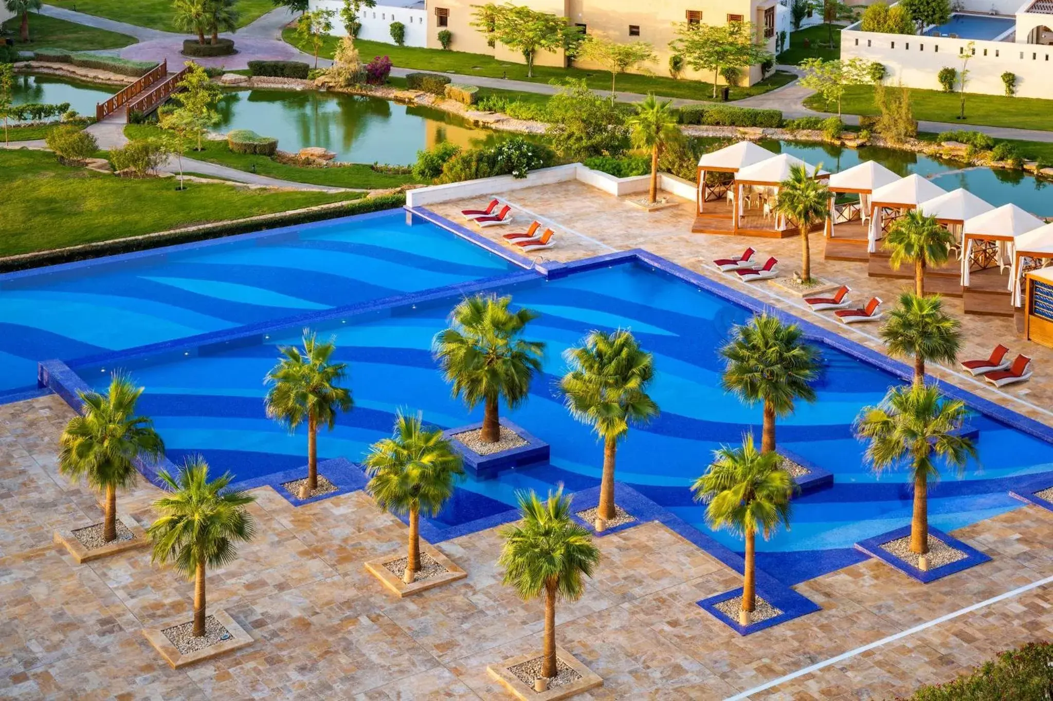 Swimming pool, Pool View in InterContinental Durrat Al Riyadh Resort & Spa, an IHG Hotel