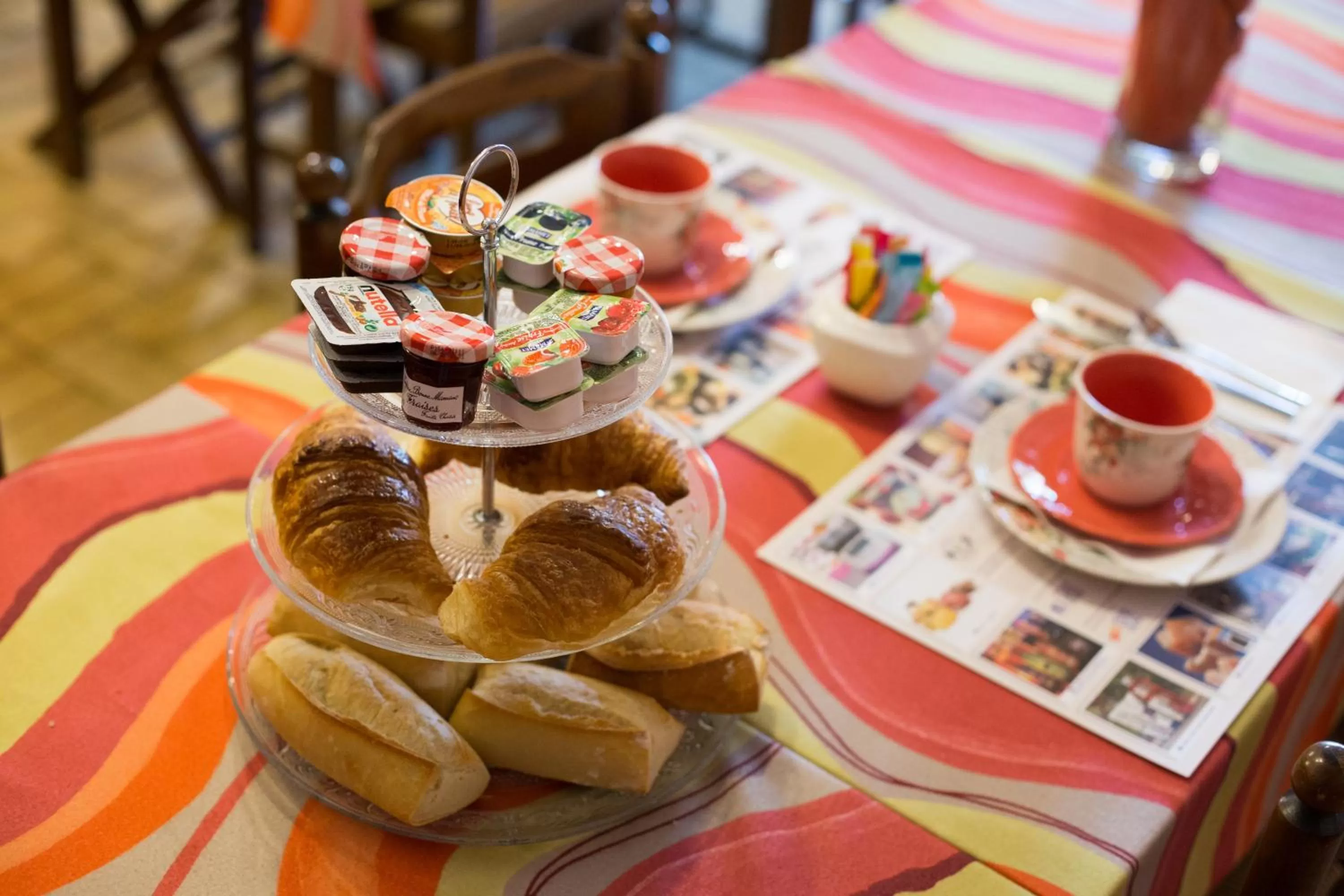 Breakfast in Logis hôtel du terreau