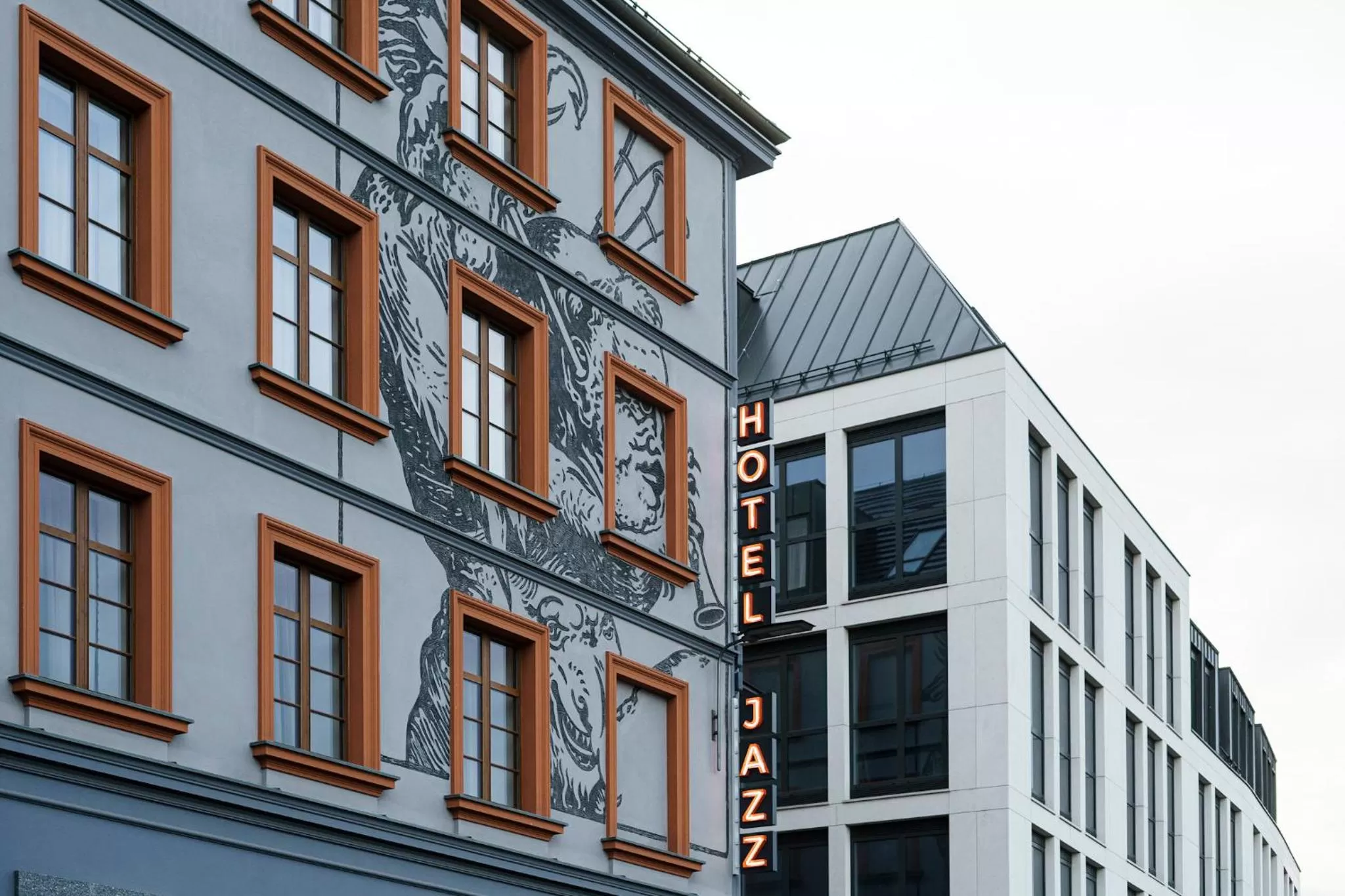 Property building in Hotel Jazz Market Square Wroclaw