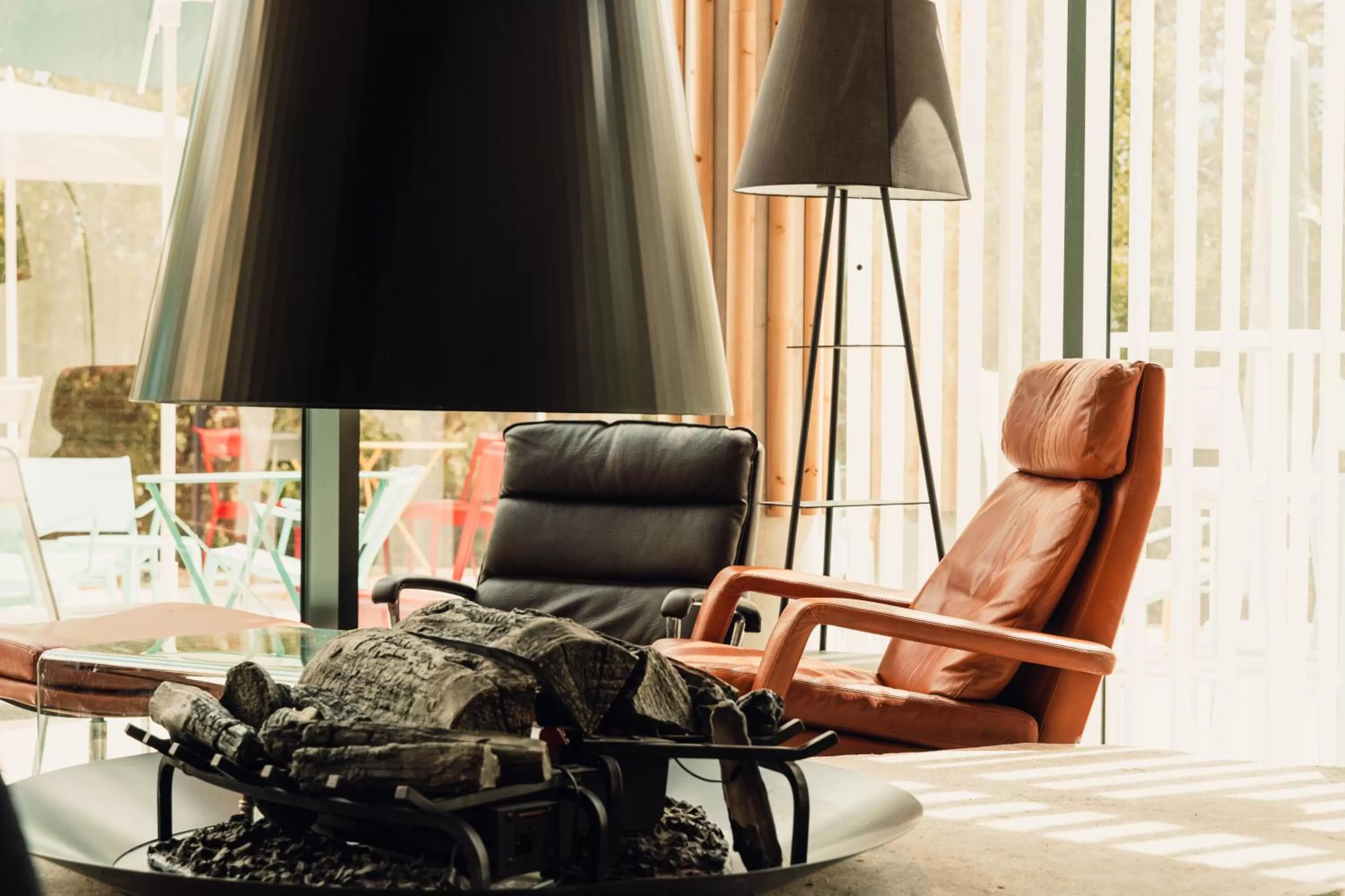 Living room in greet Hotel La Rochelle Centre