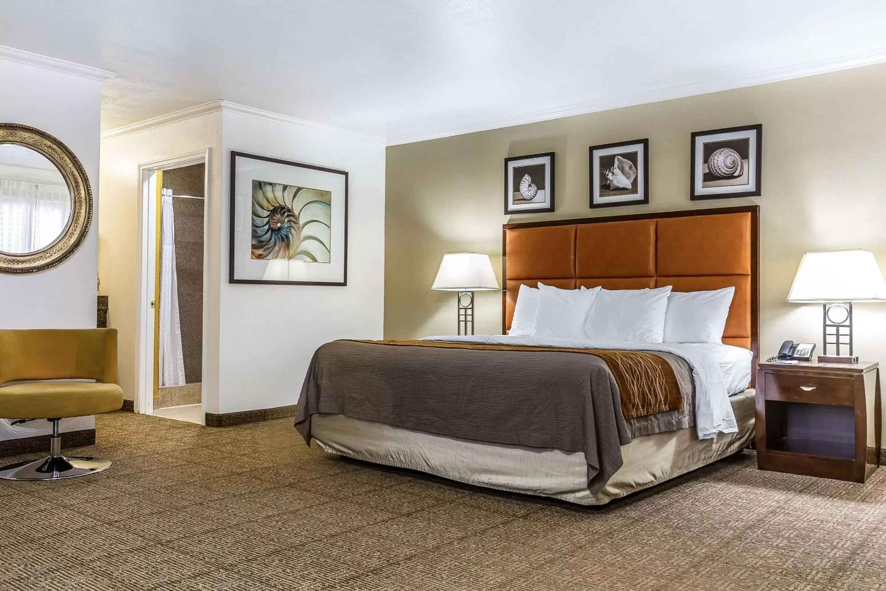 Photo of the whole room, Bed in Comfort Inn Santa Cruz