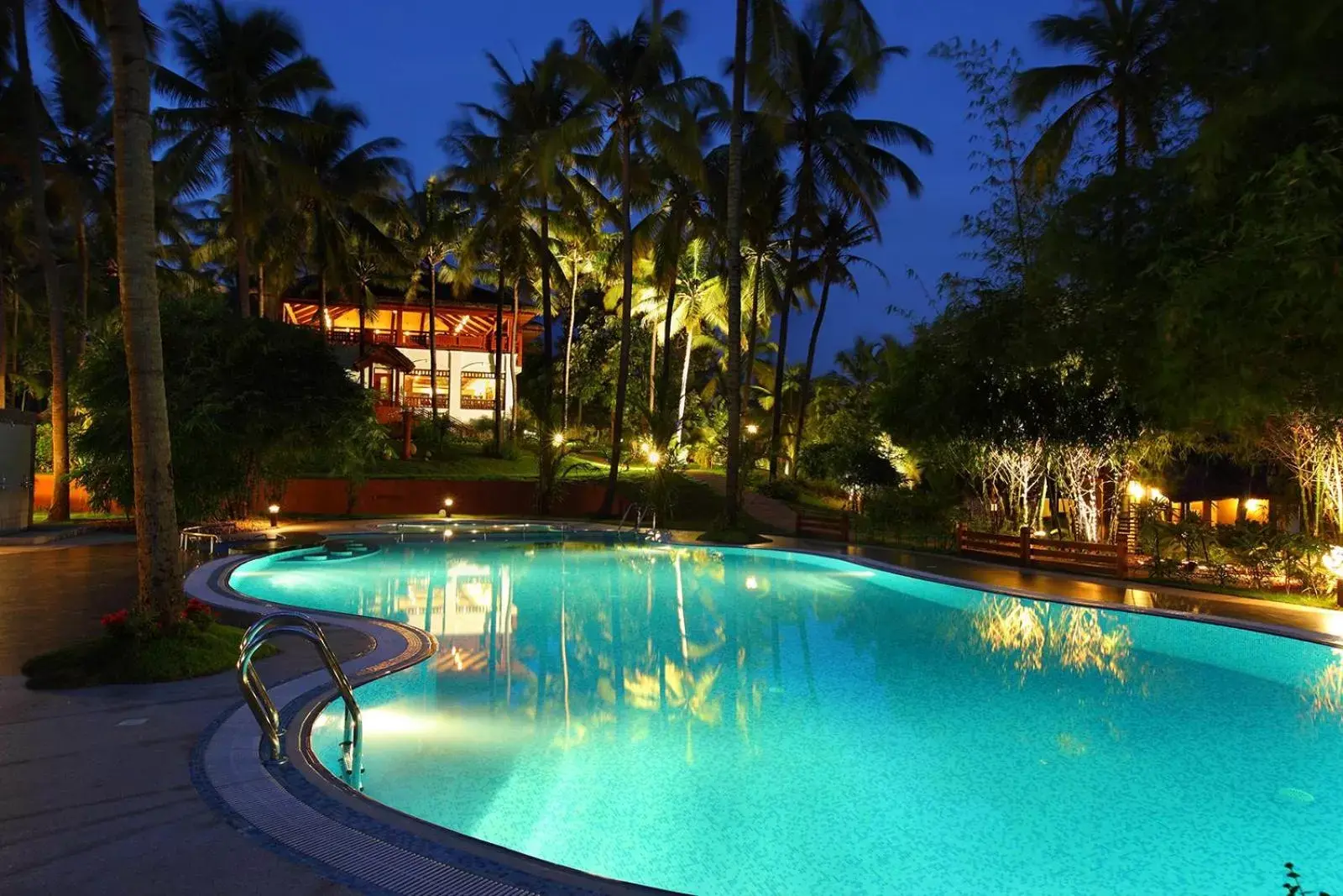 Pool view, Swimming Pool in Fragrant Nature Backwater Resort & Ayurveda Spa Kollam